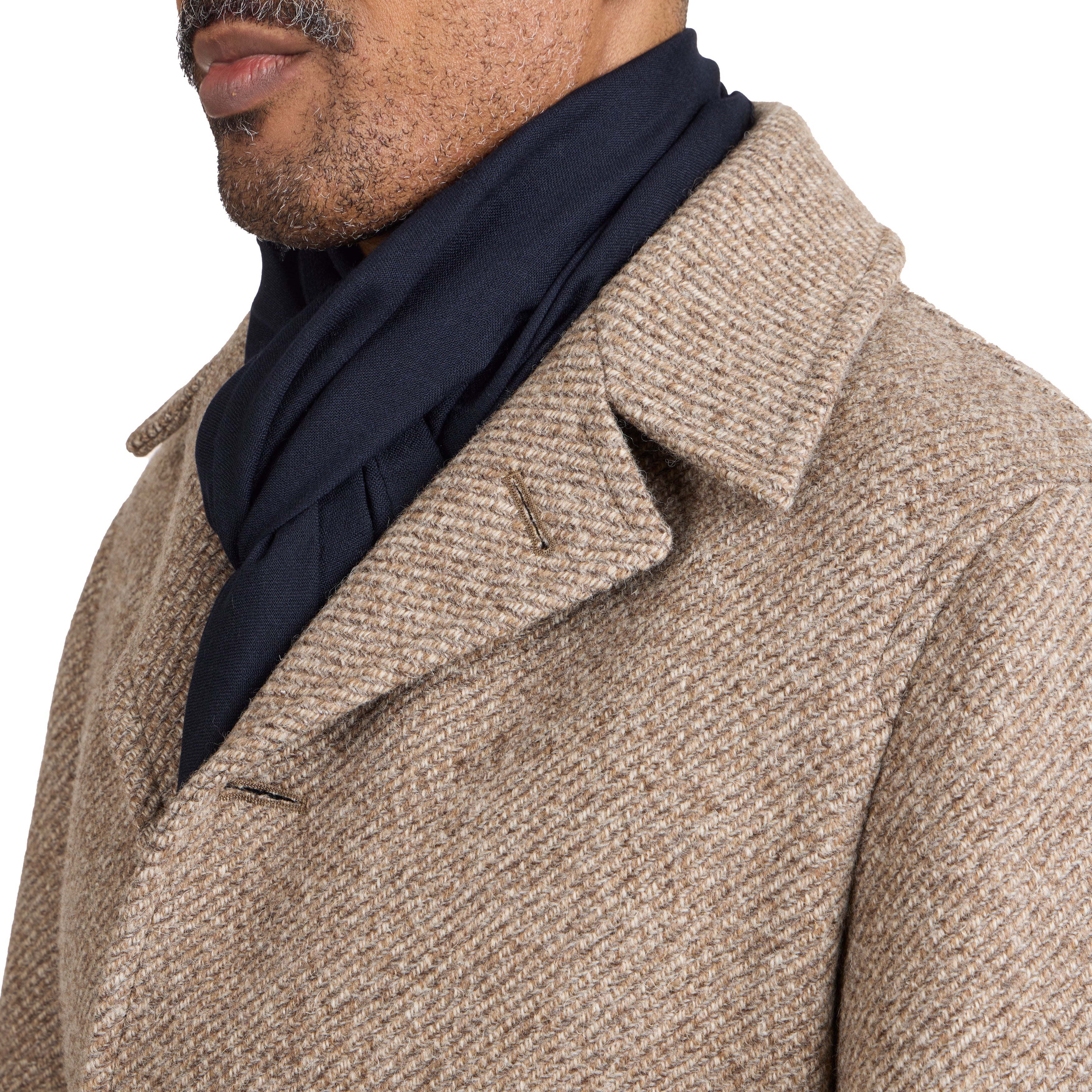 セール】ウールツイード バルマカーンコート Fox Tweed（その他