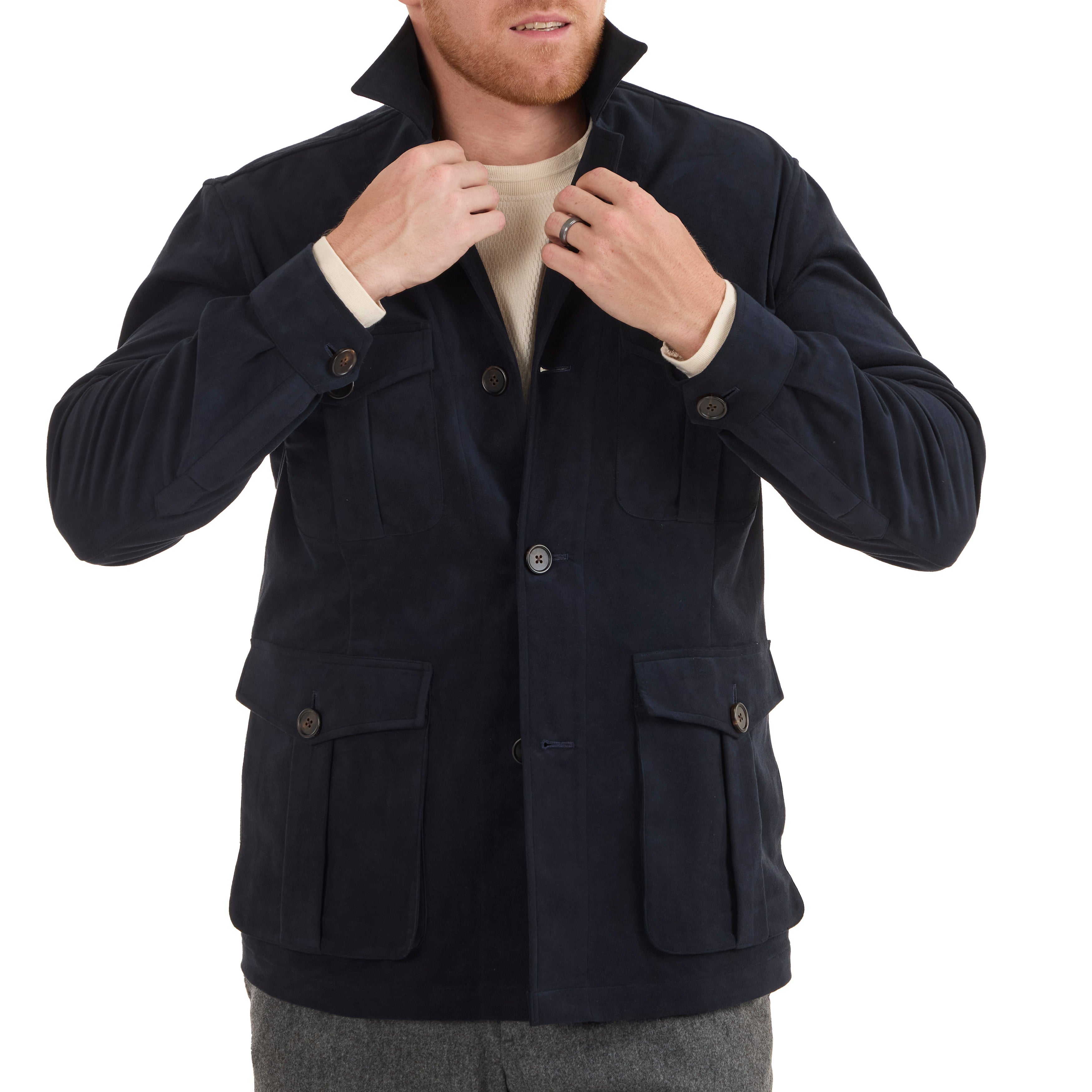 Ultrasuede Safari Jacket II - The Armoury