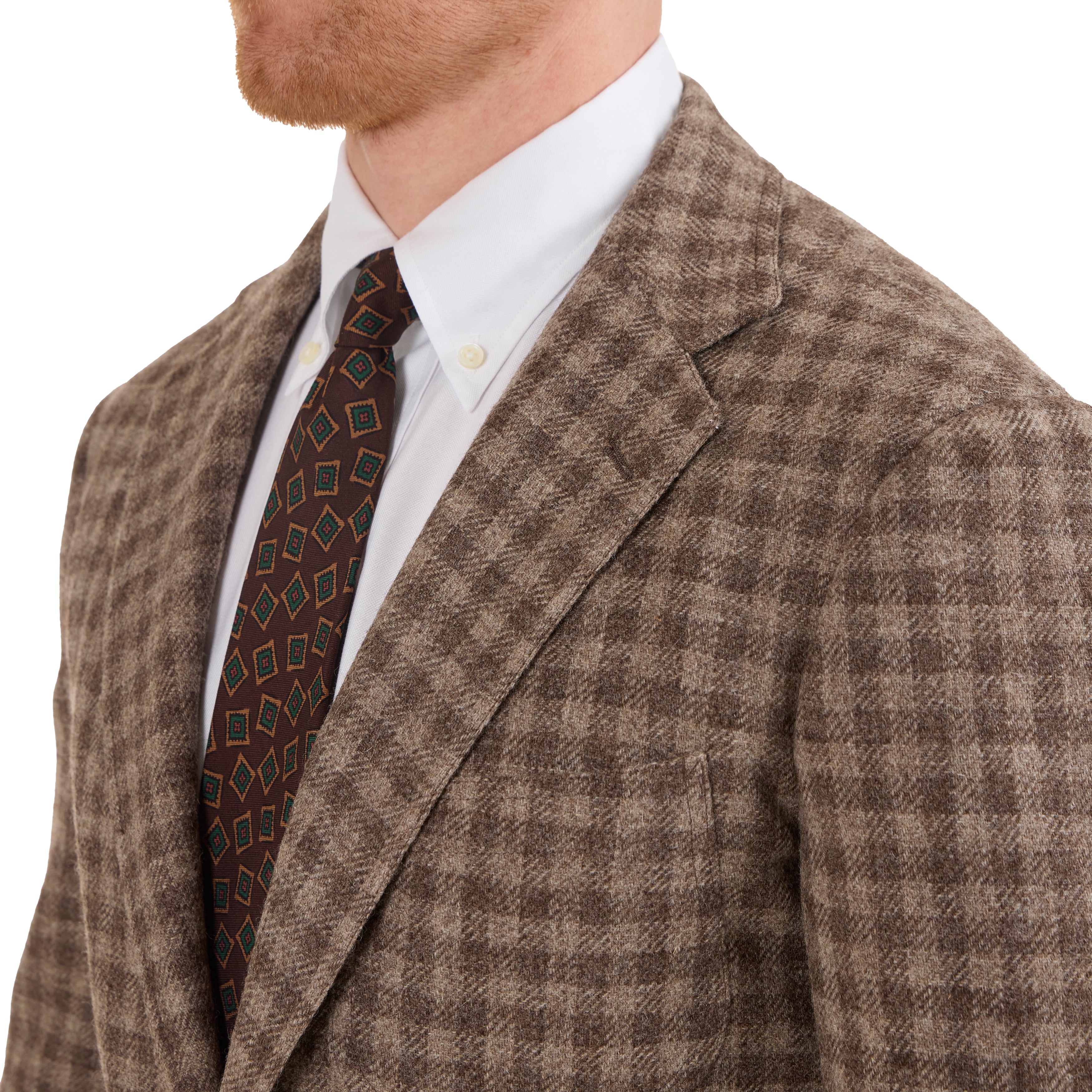 Wool Tweed Check Model 12 Sport Coat - The Armoury