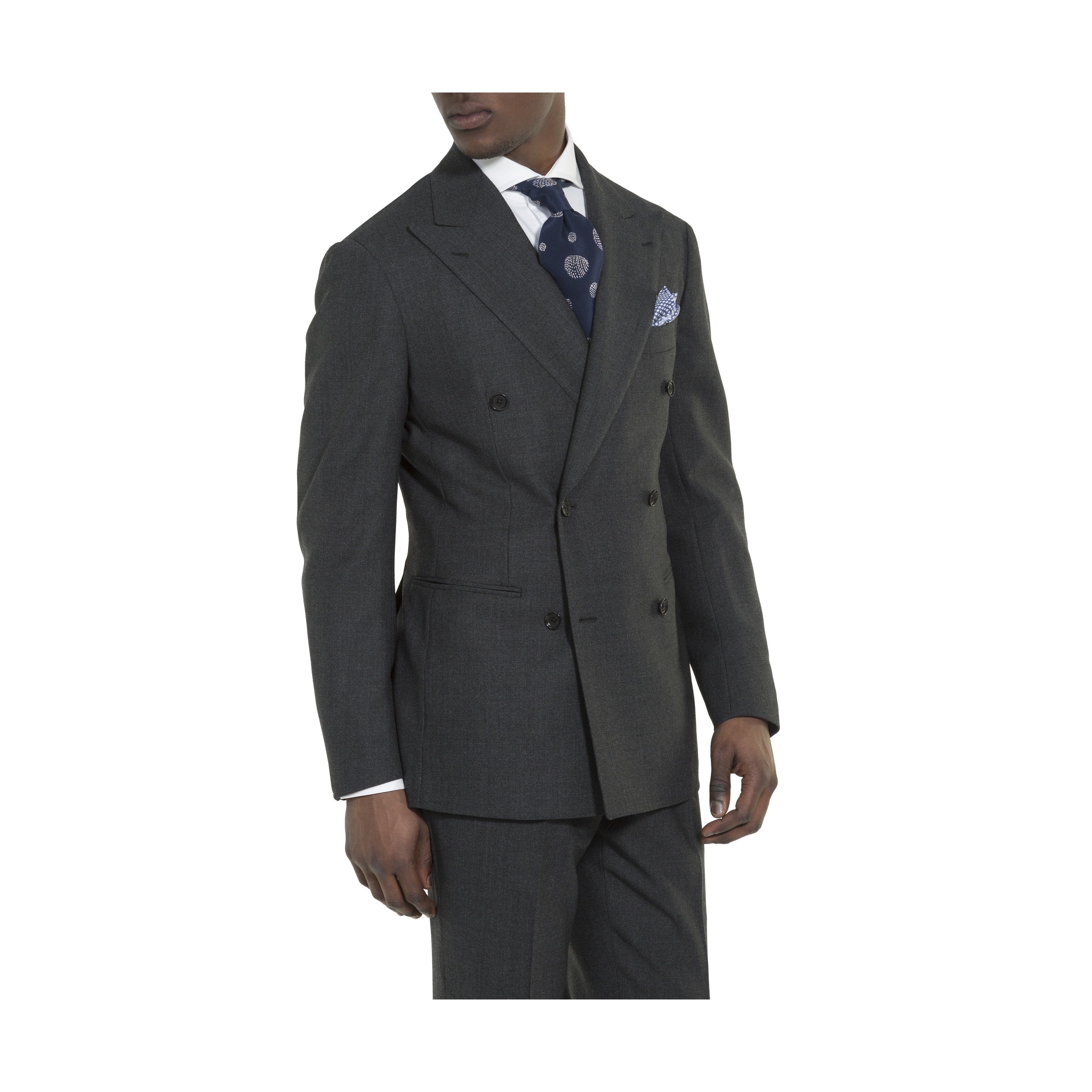 スーツ OVY Grampians WoolStandard Tailor Setup 4-ply Wool Model 6B Suit - The Armoury