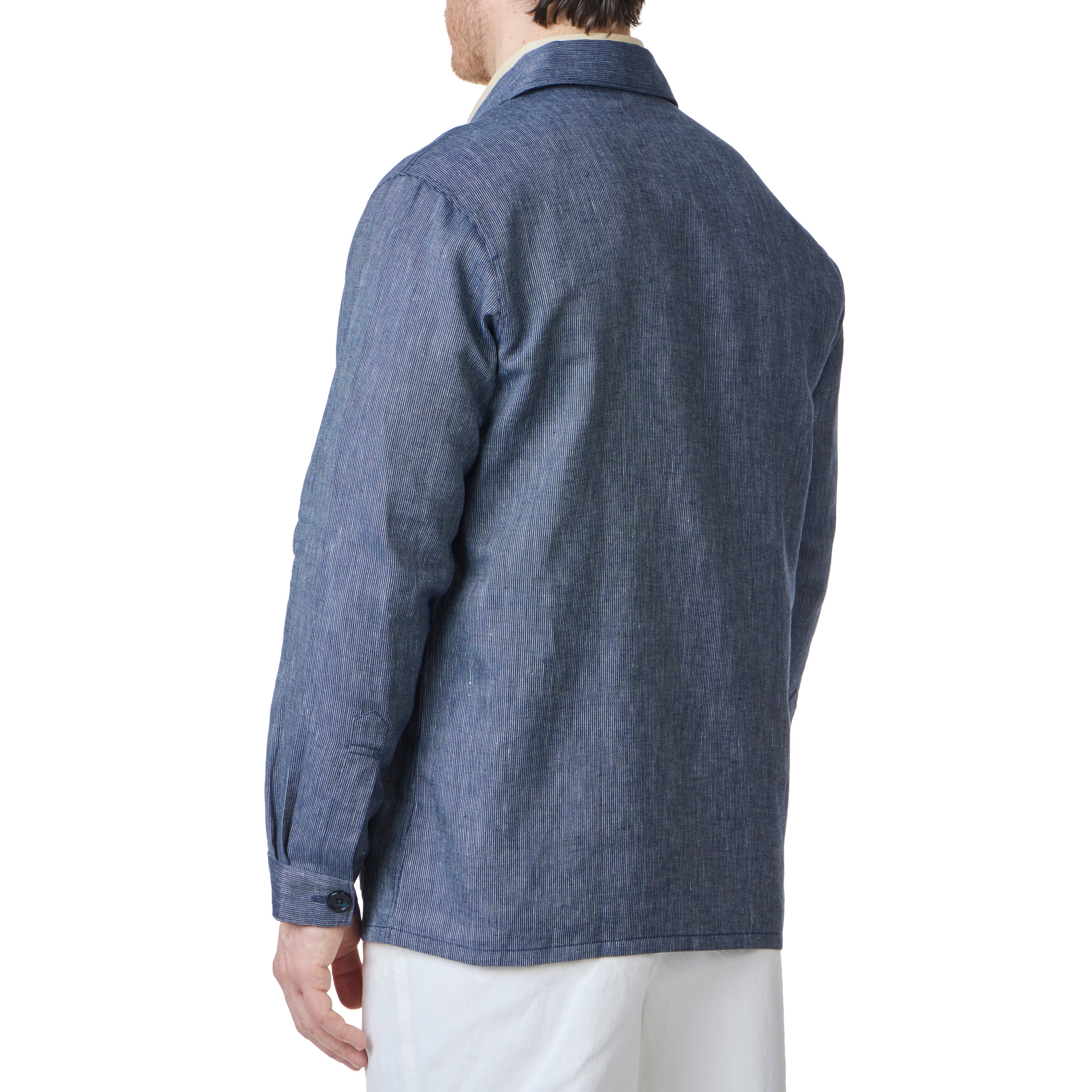 <極美品>今期26SS ATON COTTON LINEN JACKET COTTON LINEN KATSURAGI | WORK JACKET – ATON | エイトン