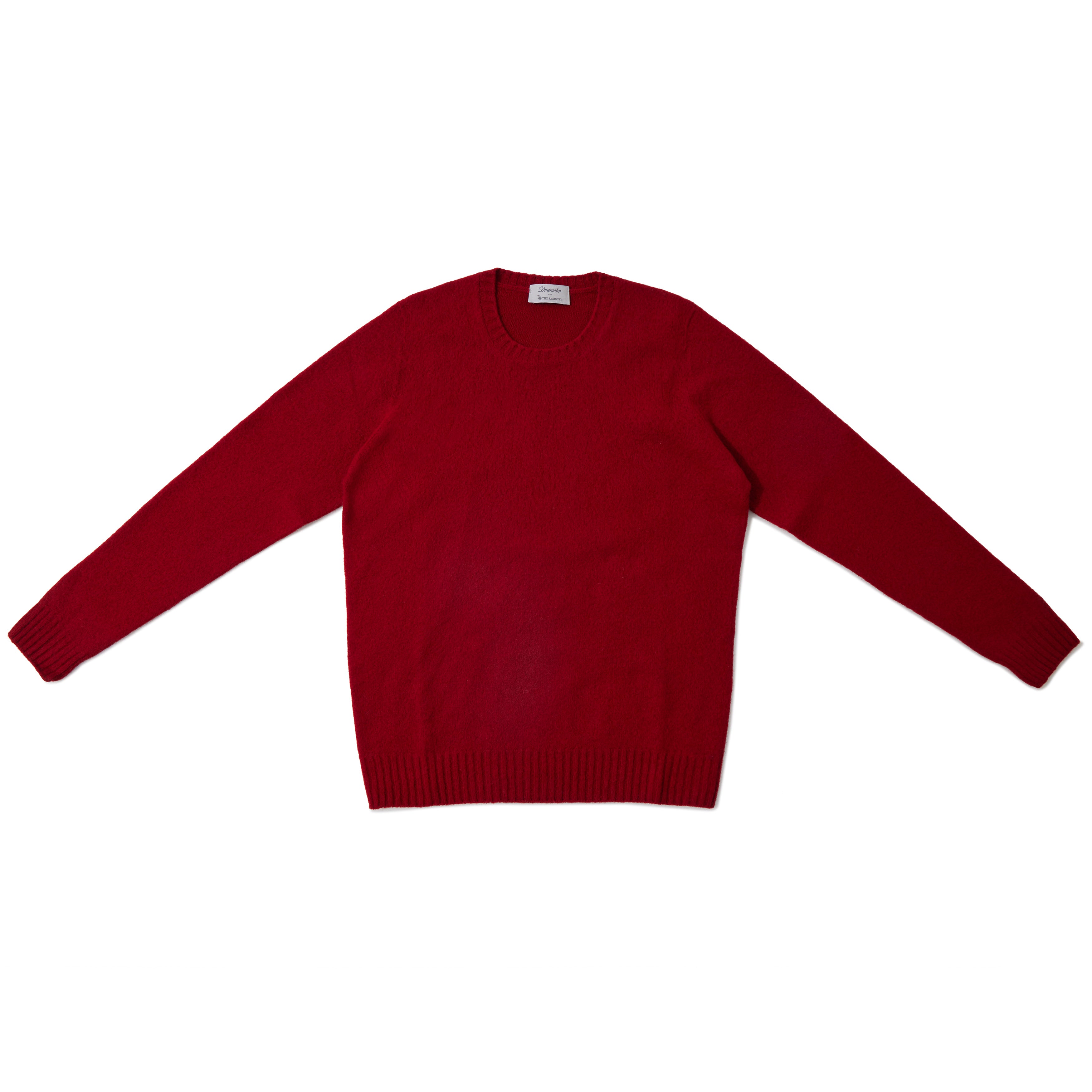 ★★ ★★ Lambswool crewneck sweater T12E7KPO25 MEN'S BICOLOUR LAMBSWOOL CREW NECK SWEATER | UNIQLO CA