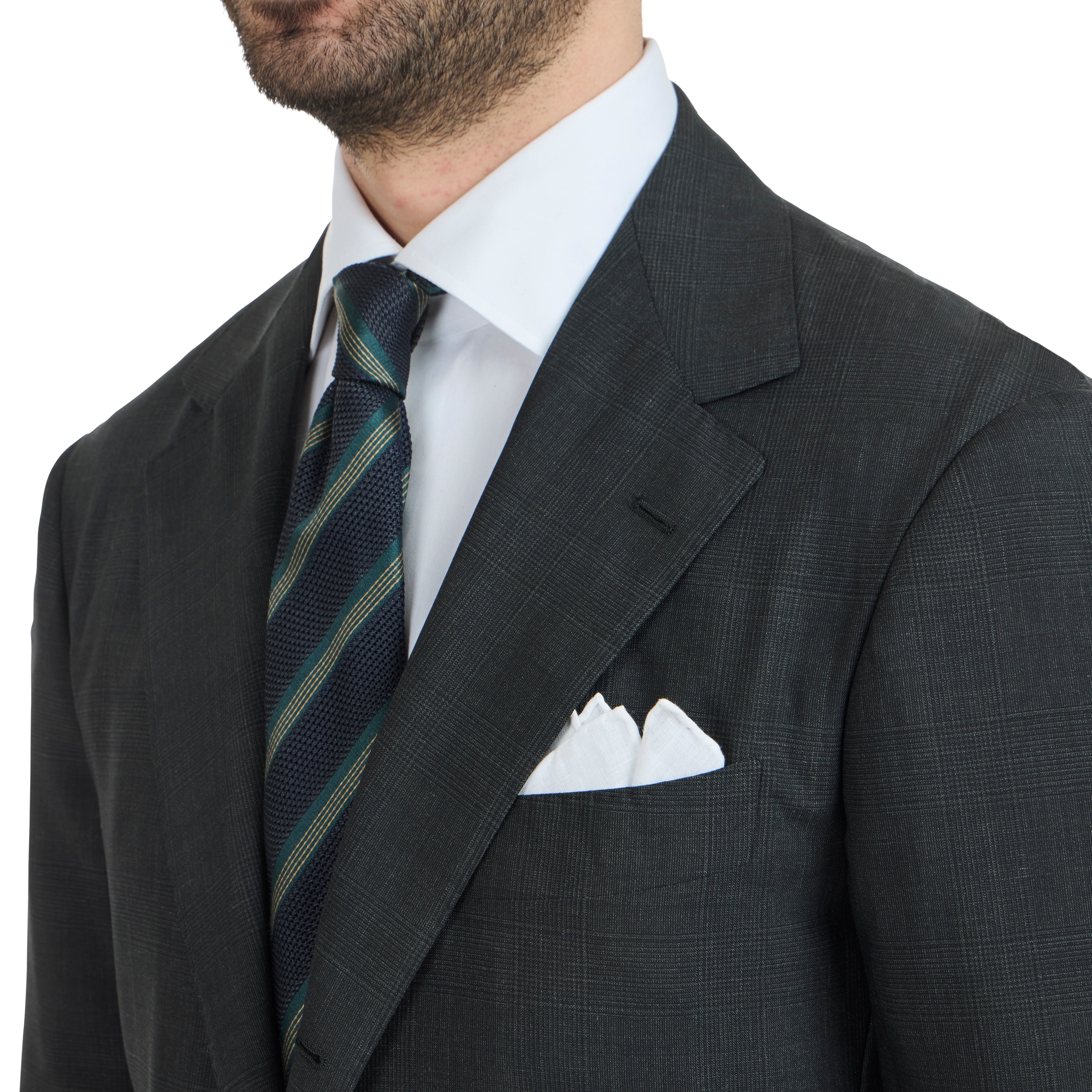 Wool/Mohair Prince of Wales Model 15B Suit - The Armoury