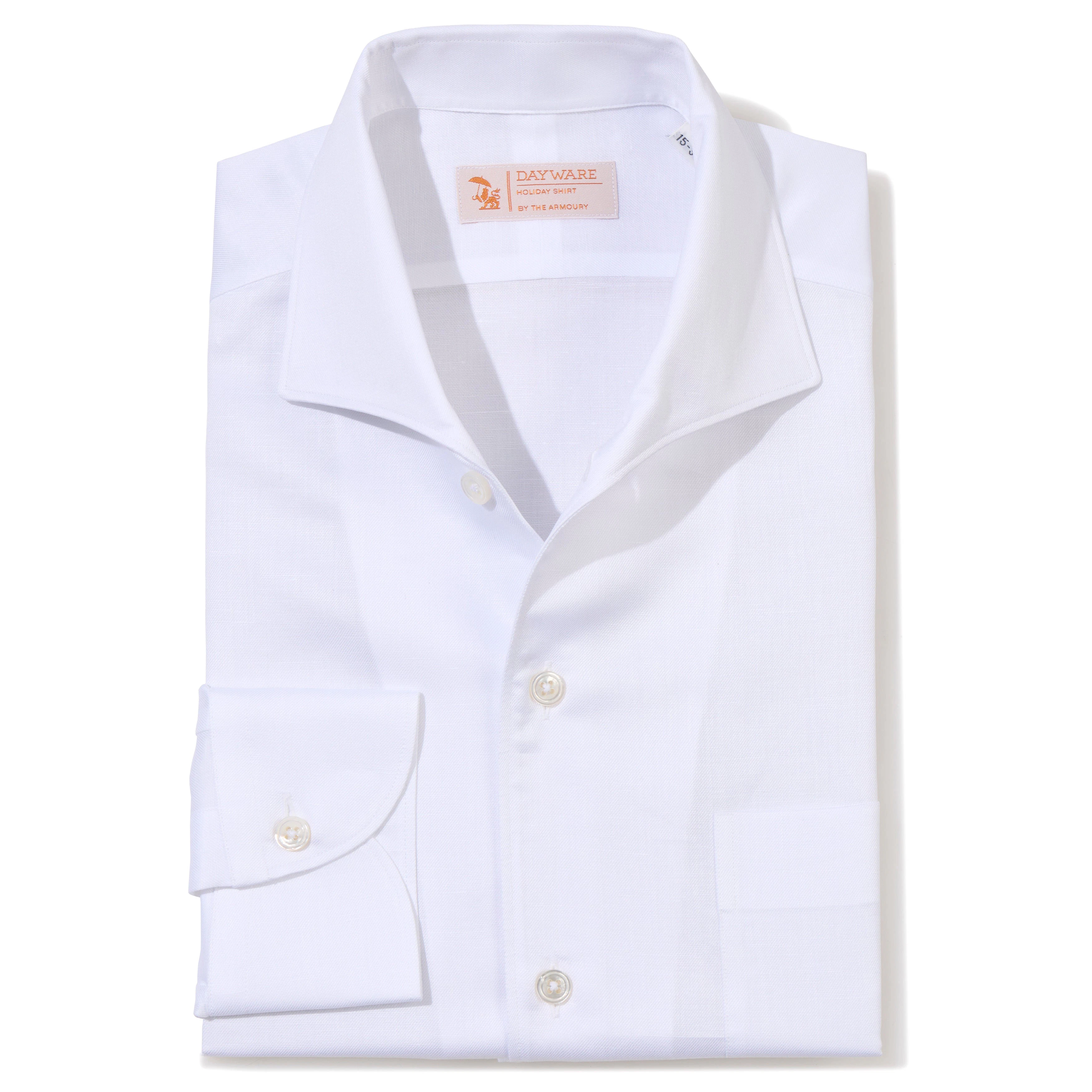 Cotton/Linen Long-sleeve Holiday Shirt - The Armoury