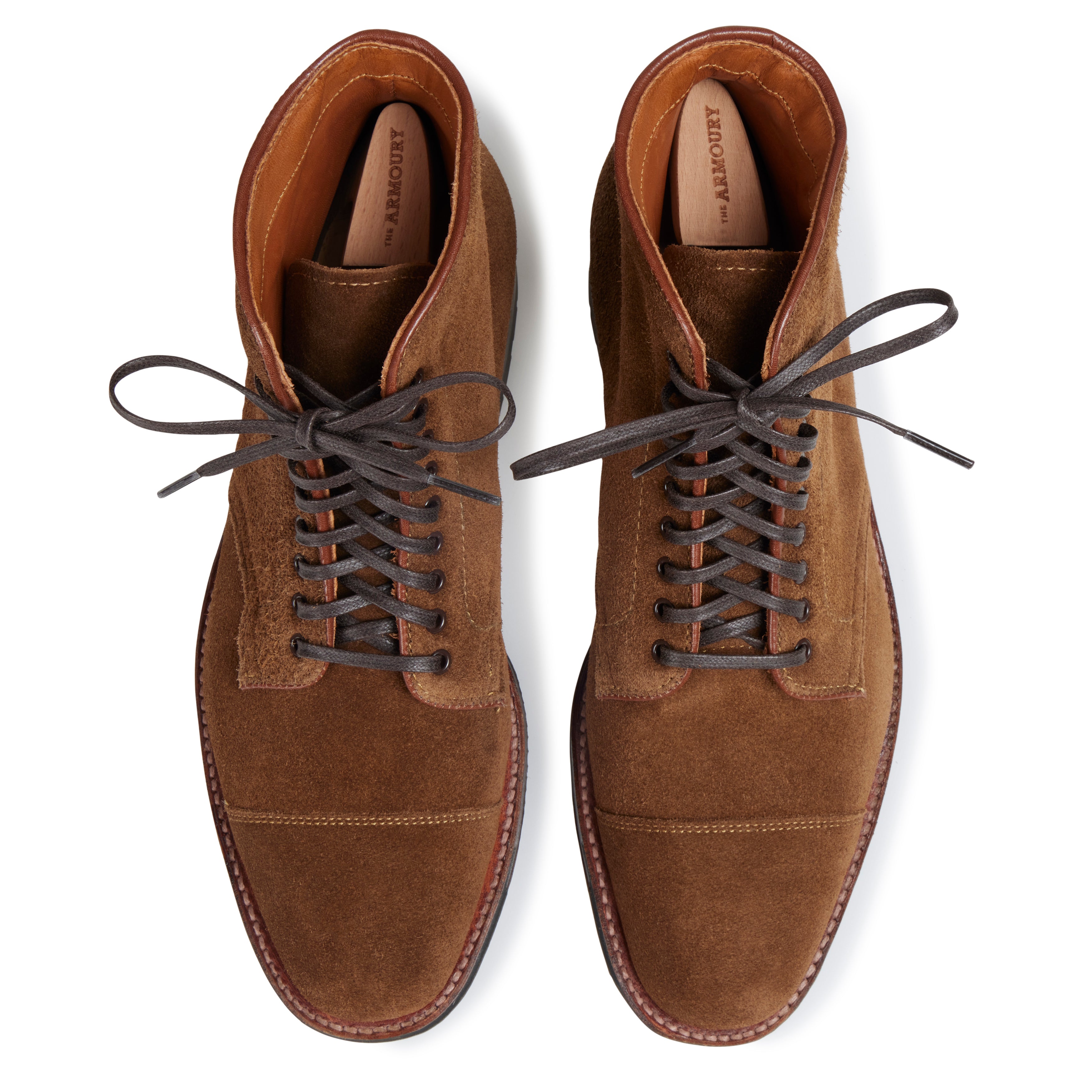Suede Parker Boot - The Armoury