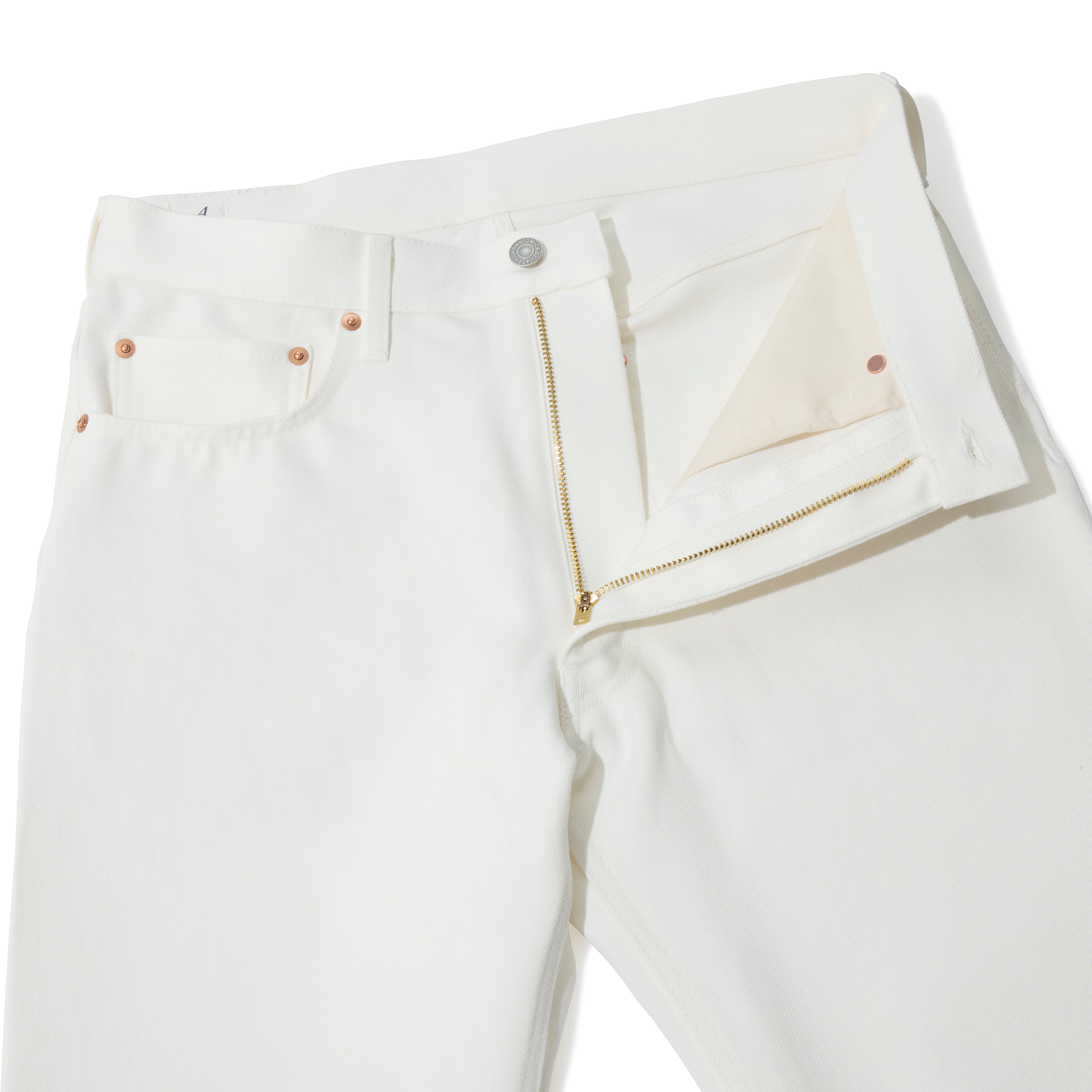 【即完品】Jean Laumet 26SS Work Pants WHITE 618 Original Jeans - The Armoury