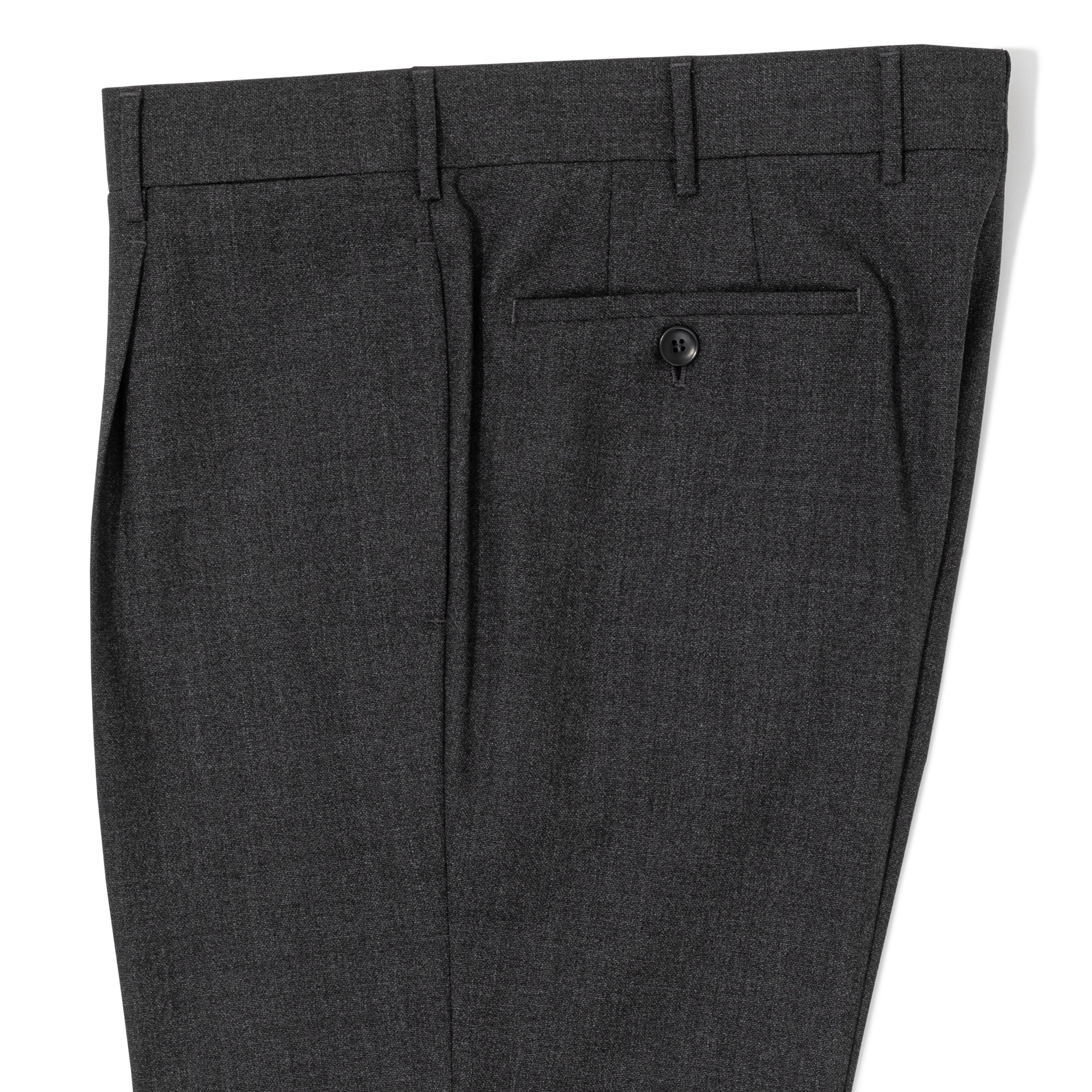 High-twist Wool Pleated Trousers - The Armoury
