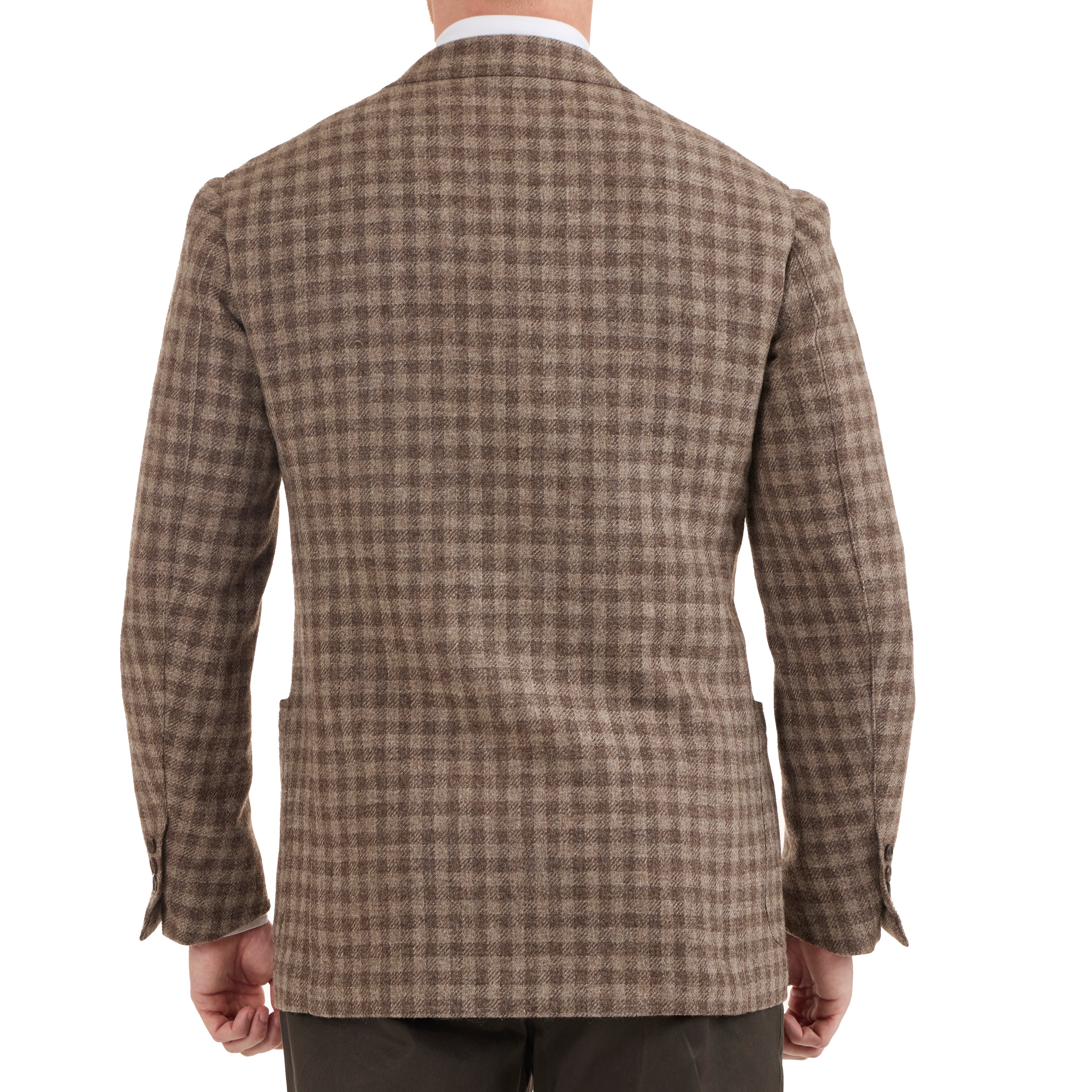 Wool Tweed Check Model 12 Sport Coat - The Armoury