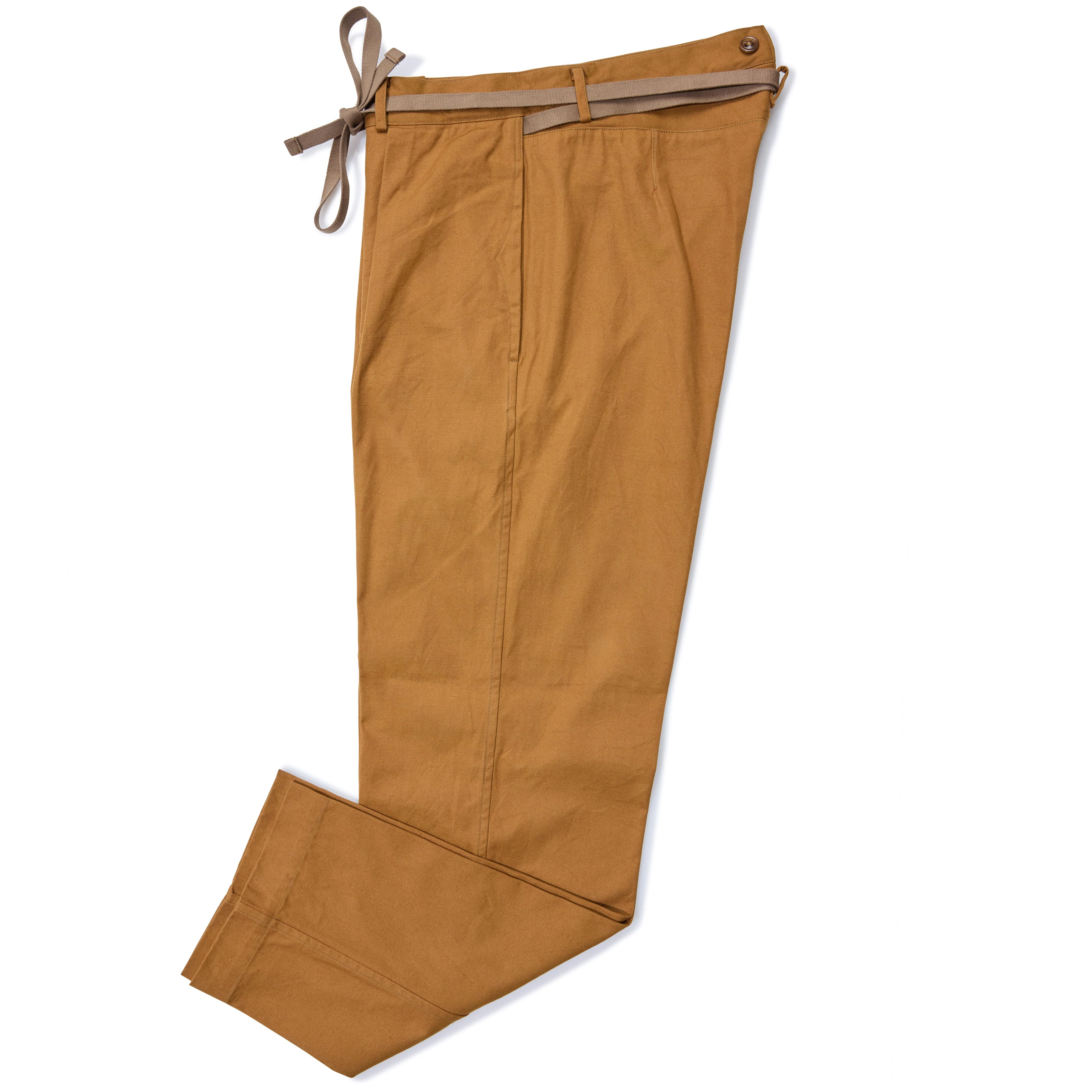 Alain Selvedge Yacht Canvas Trousers - The Armoury