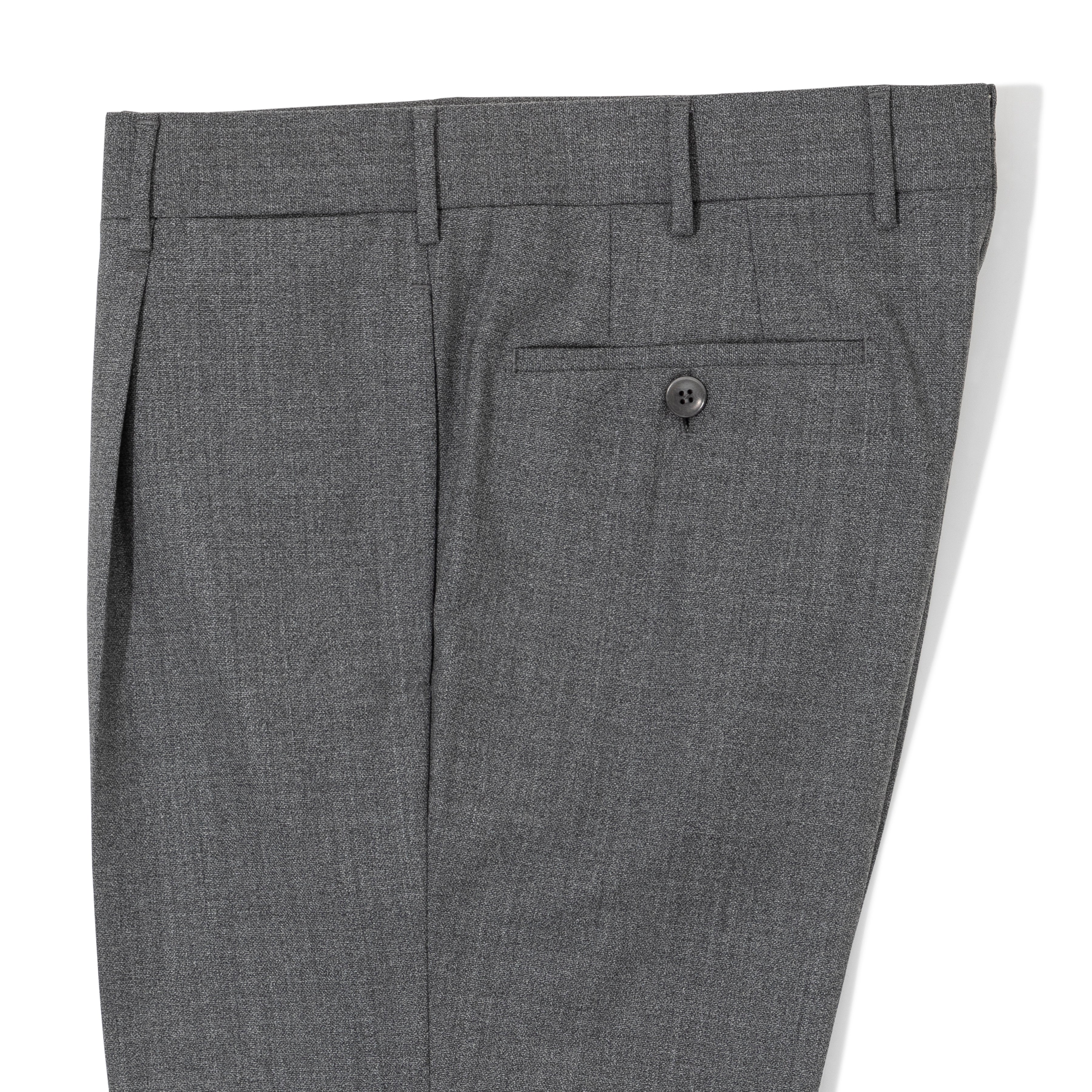 High-twist Wool Pleated Trousers - The Armoury