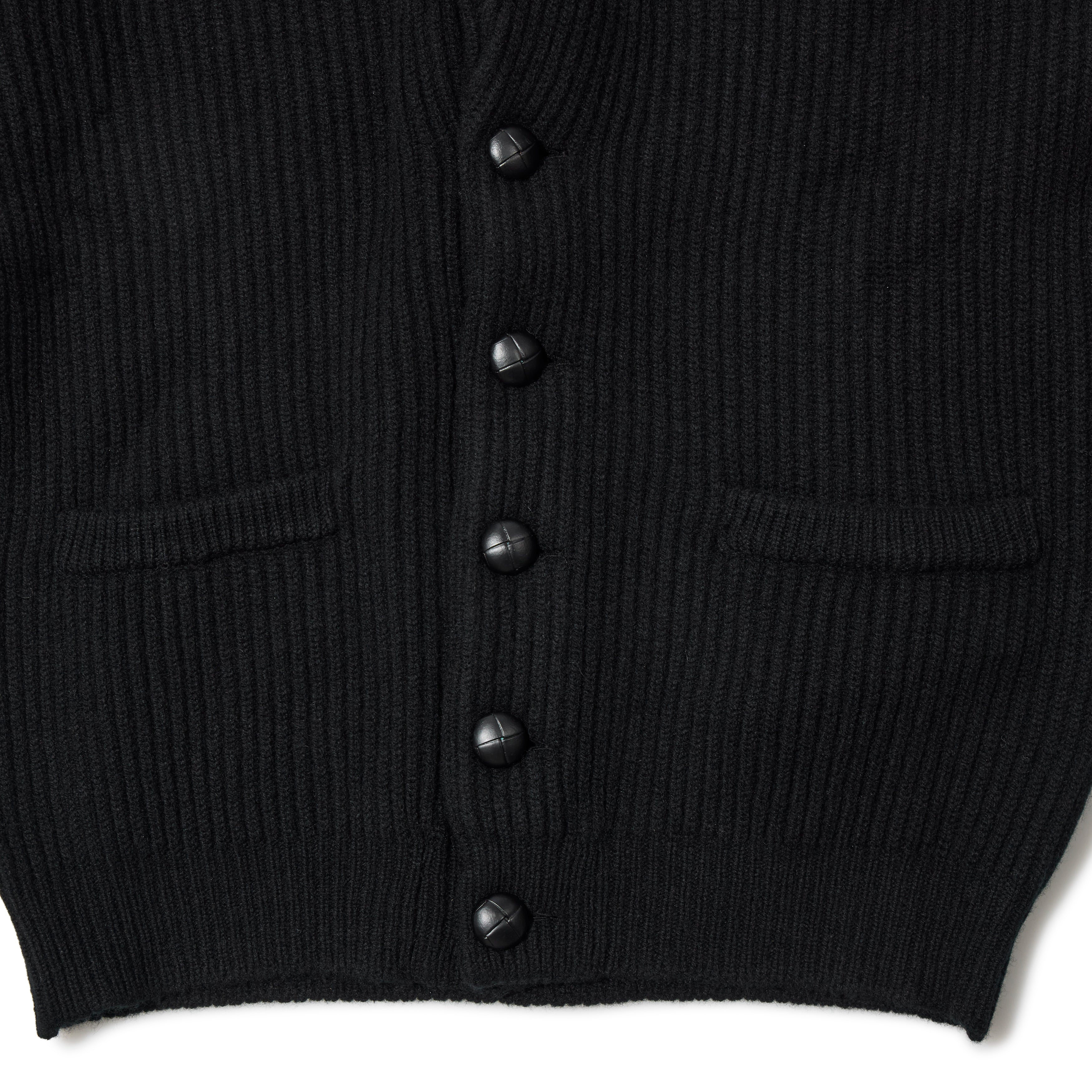 4-ply Lambswool Shawl-collar Cardigan - The Armoury