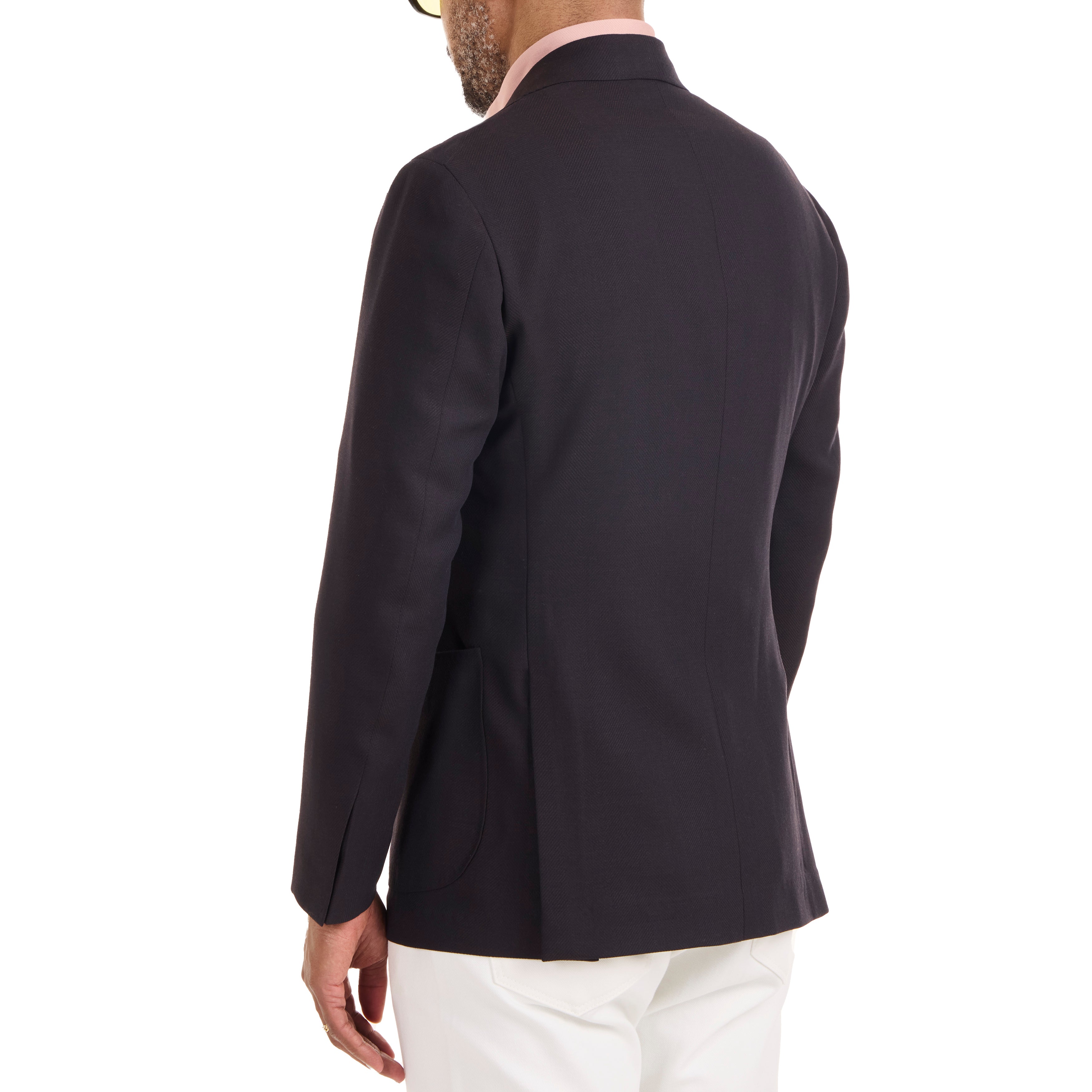 Wool Balloon Wide Herringbone 300 Sport Coat - The Armoury
