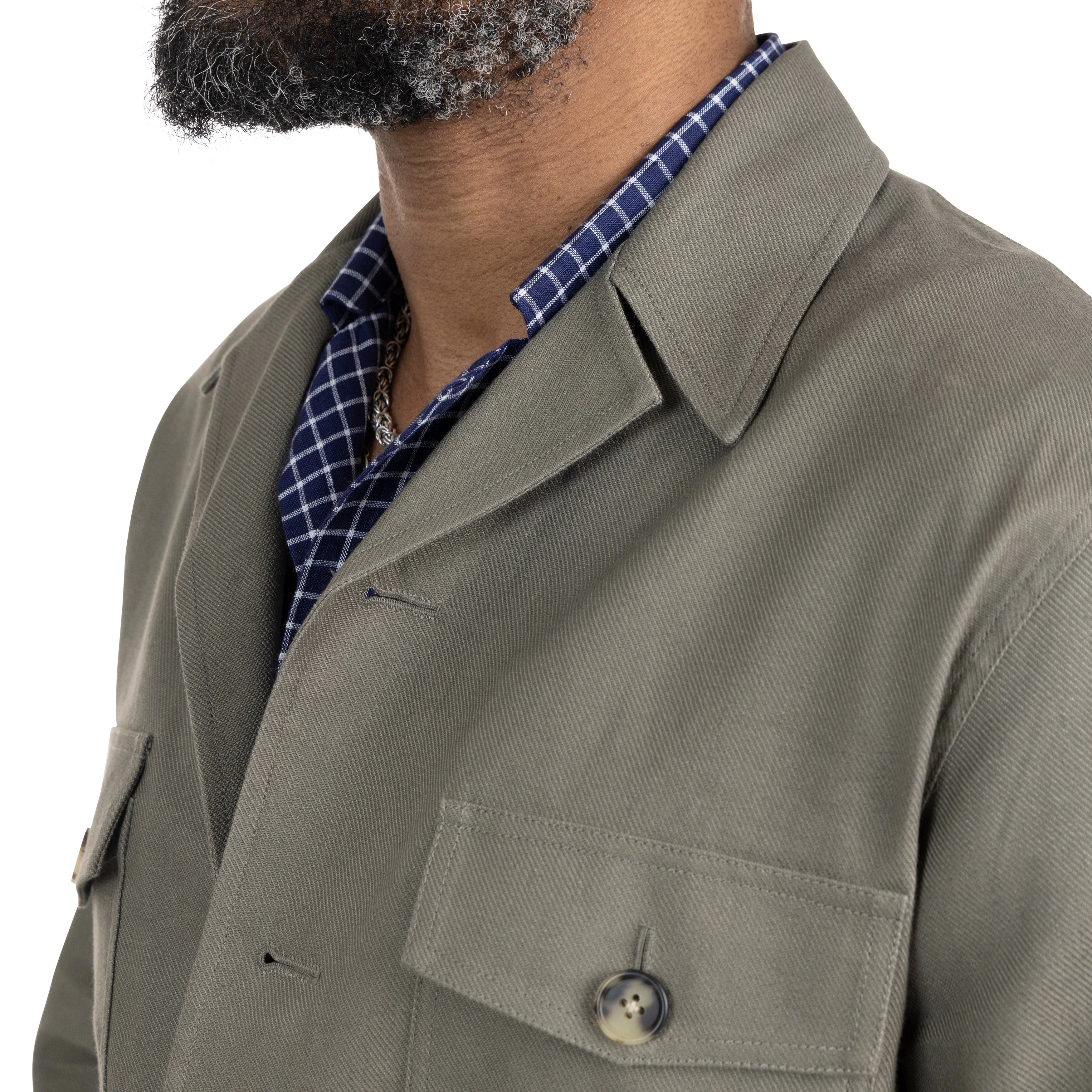 Cotton Linen Twill Road Jacket - The Armoury