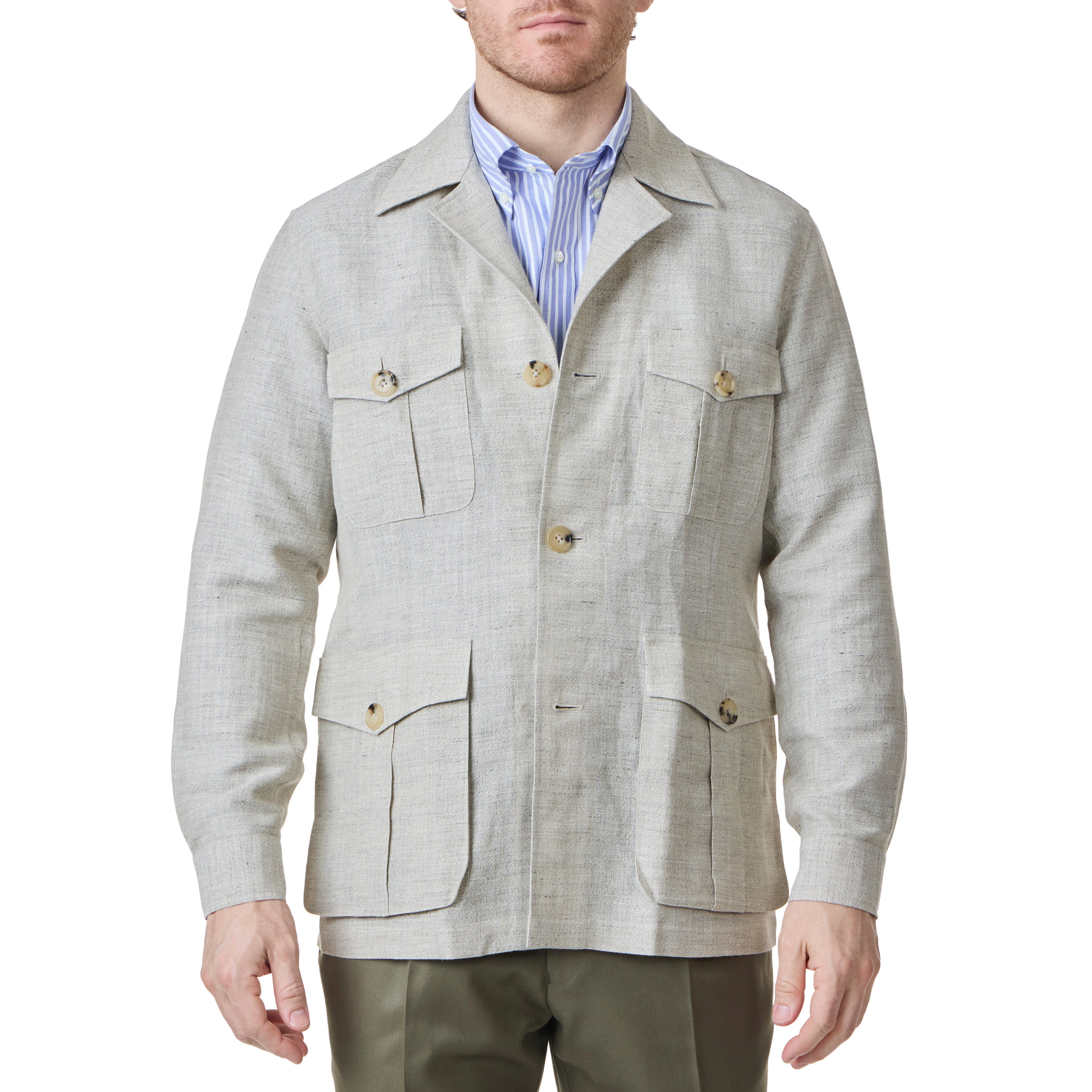 Linen Safari Jacket II - The Armoury