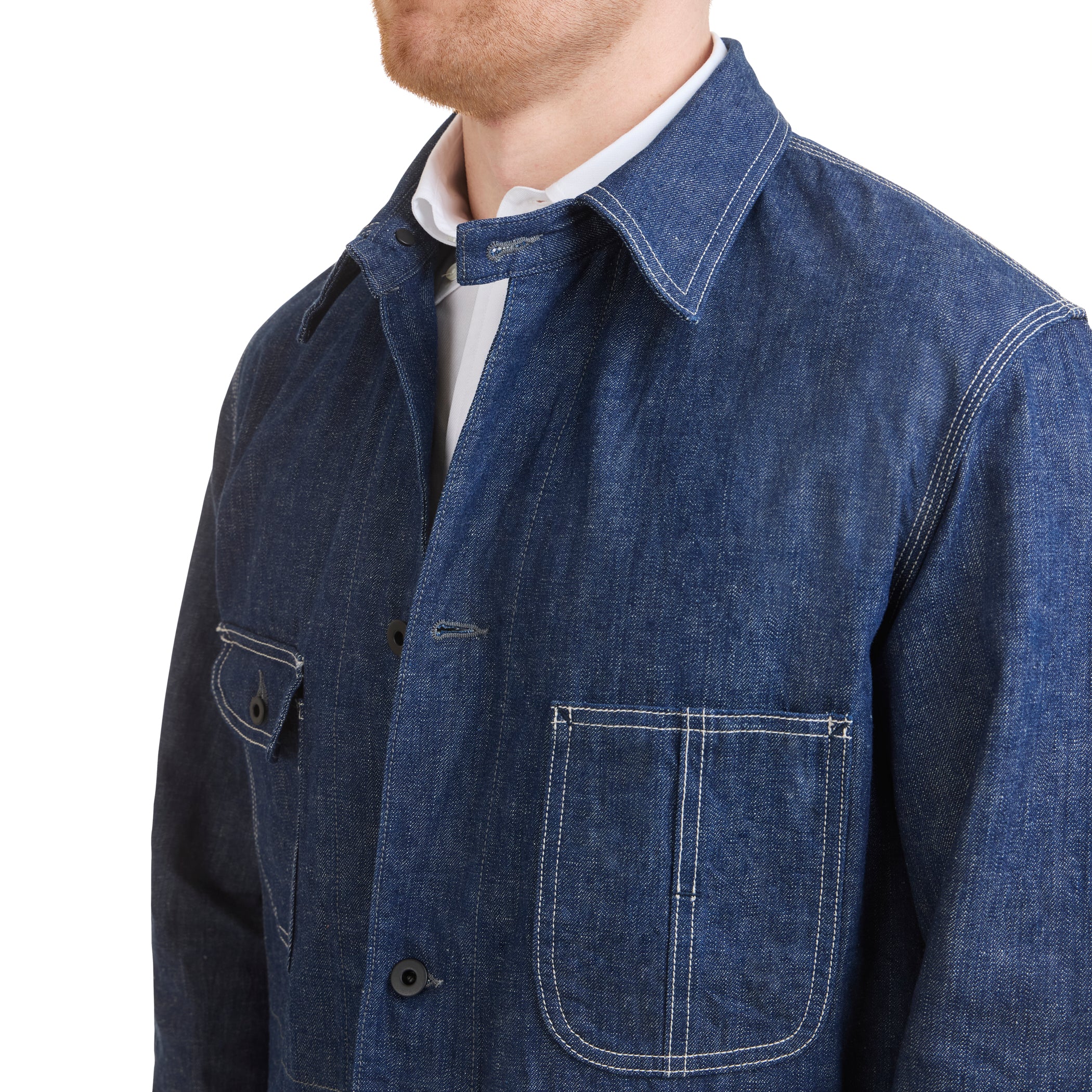 Jackson 10oz Logger Selvedge Denim Coverall Jacket - The Armoury