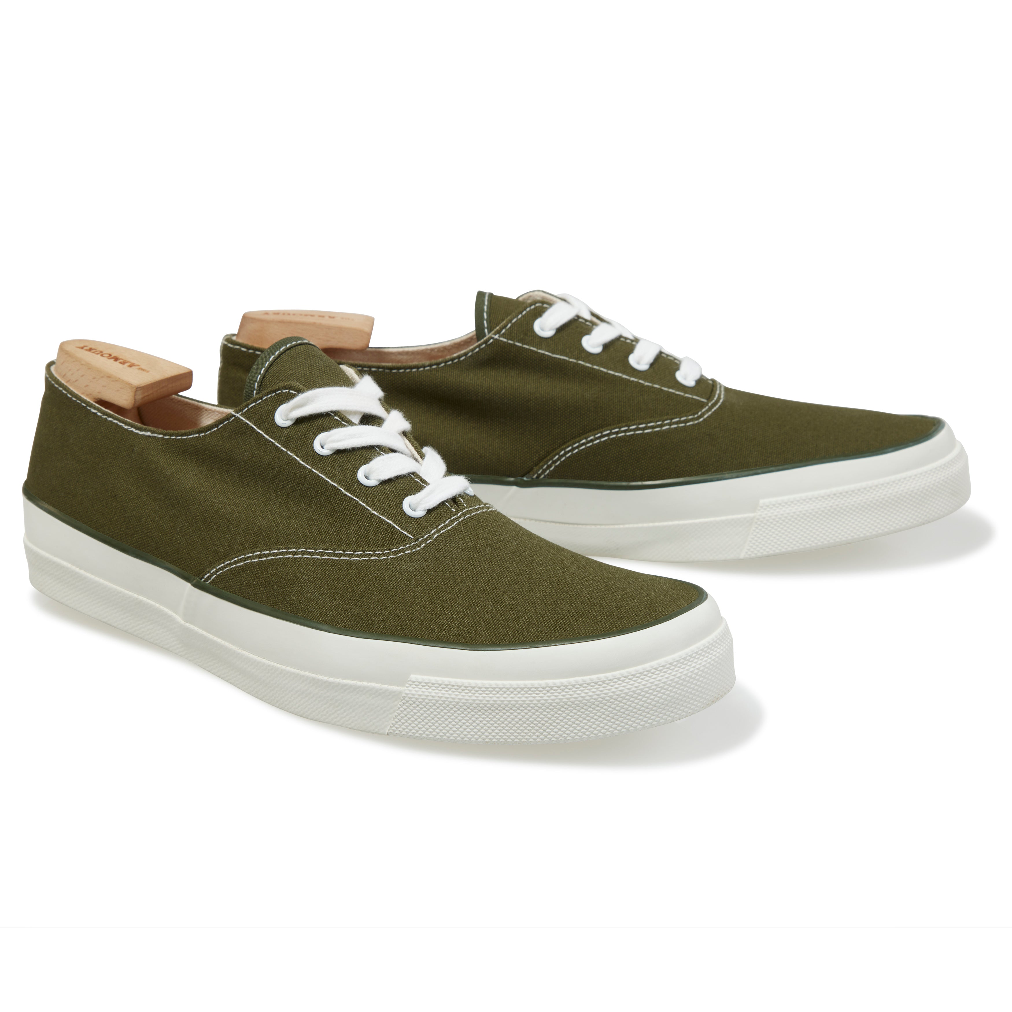 Cotton Canvas Deck Shoe Low - The Armoury