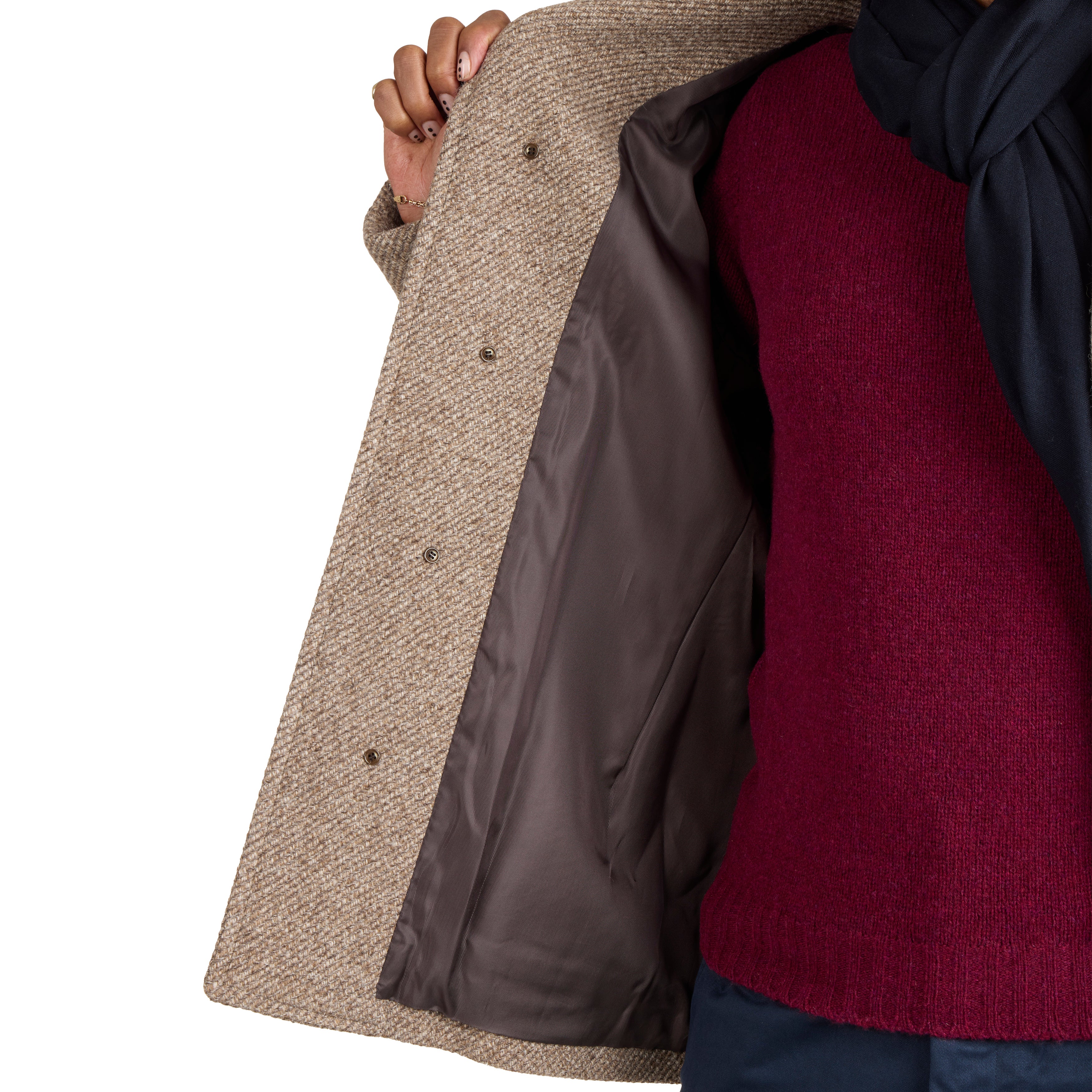 Wool Tweed Tokyo Coat - The Armoury