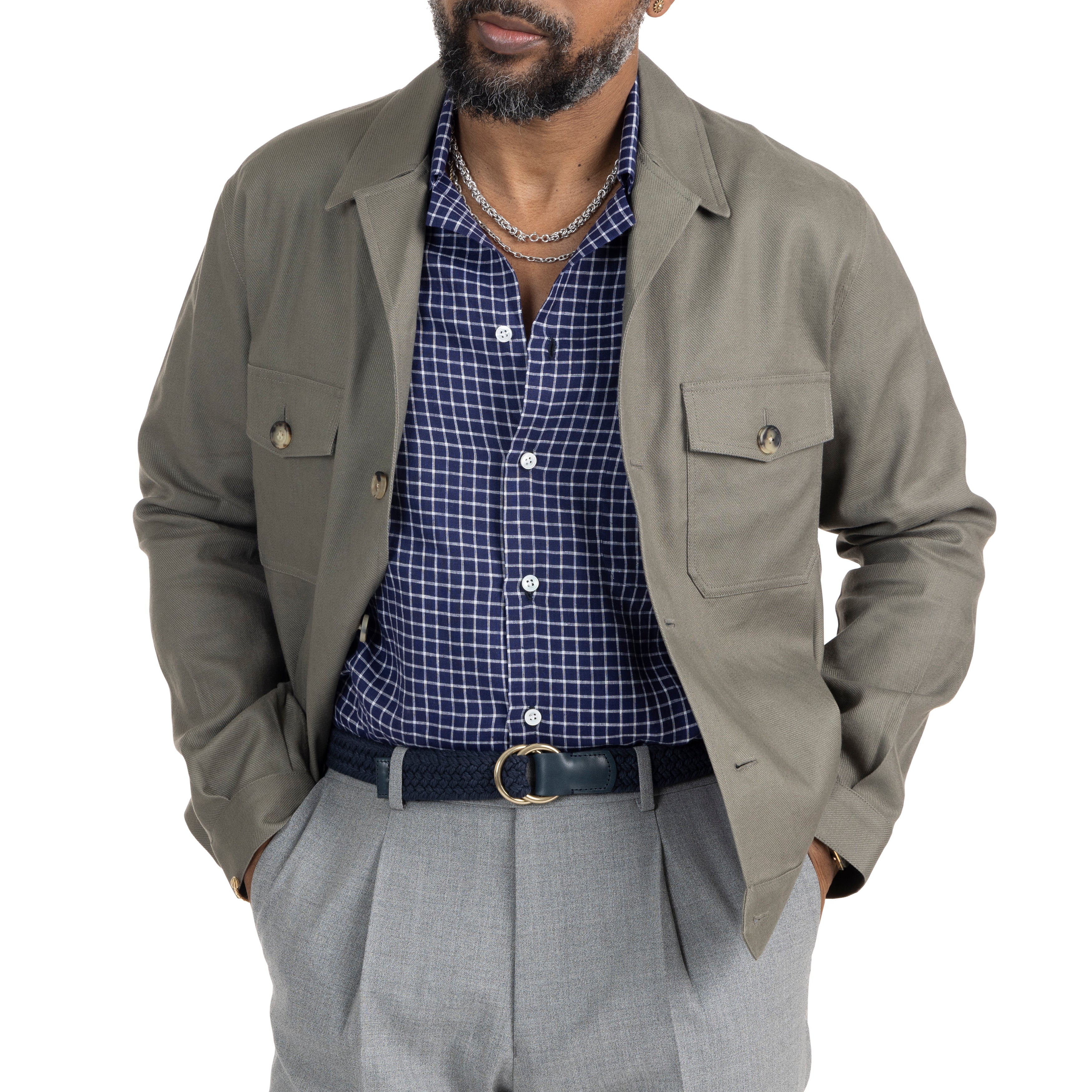Cotton Linen Twill Road Jacket - The Armoury