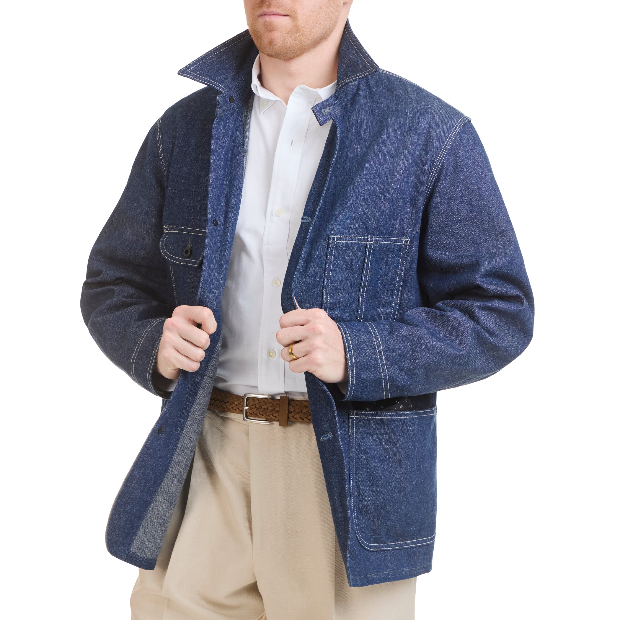 Jackson 10oz Logger Selvedge Denim Coverall Jacket - The Armoury