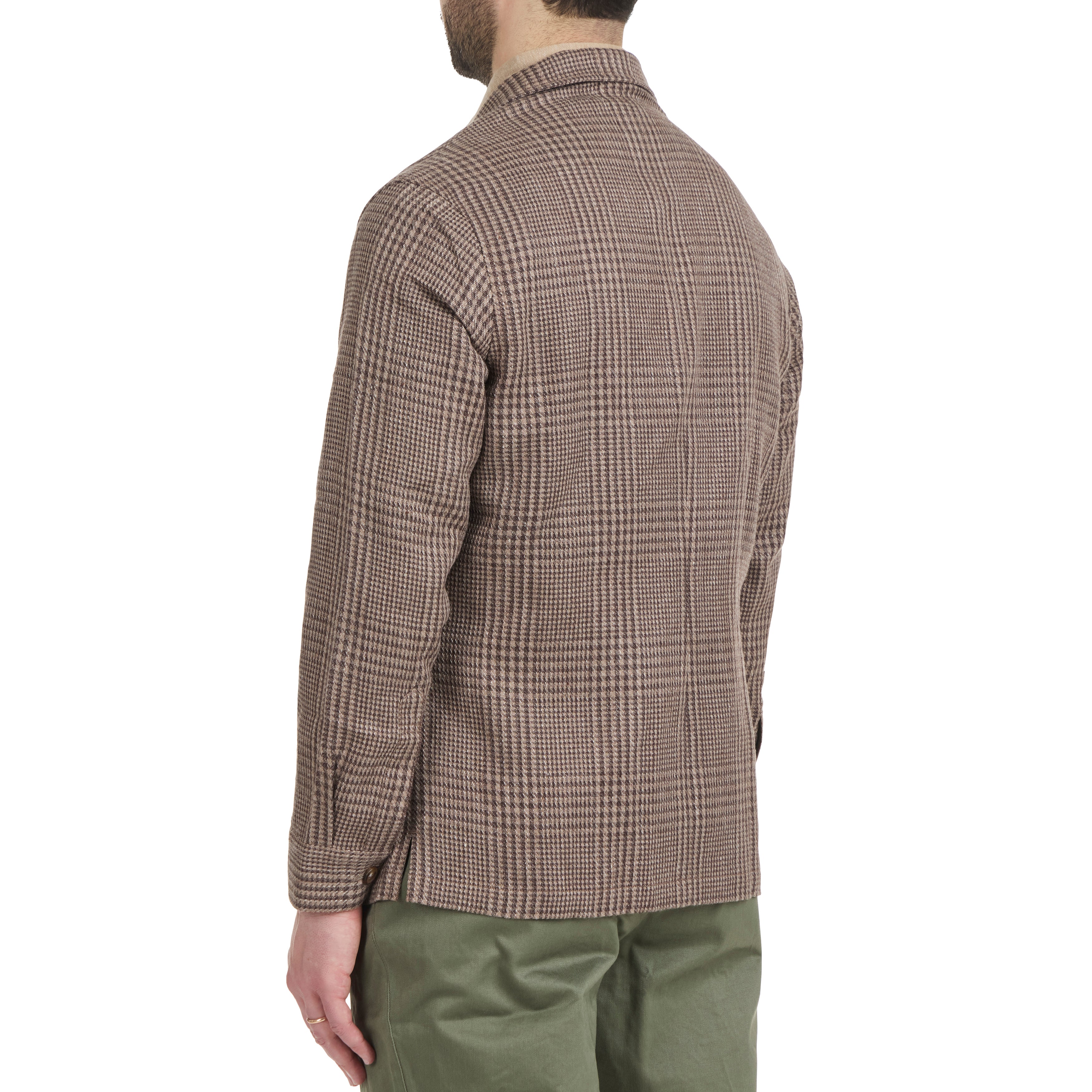 Linen/Cotton Summer Tweed Check City Hunter III Jacket - The Armoury