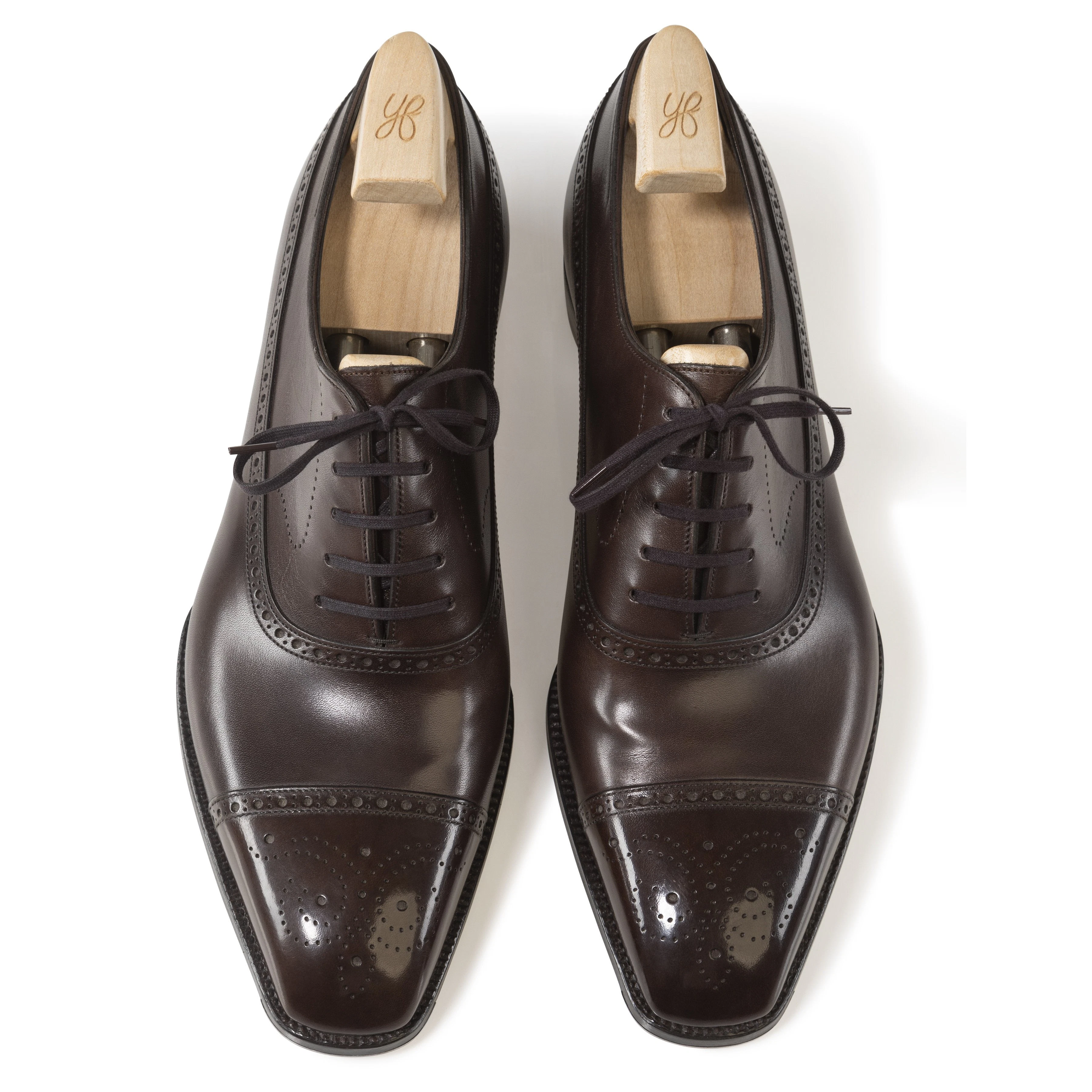 Guethe Medallion Captoe Oxford - The Armoury