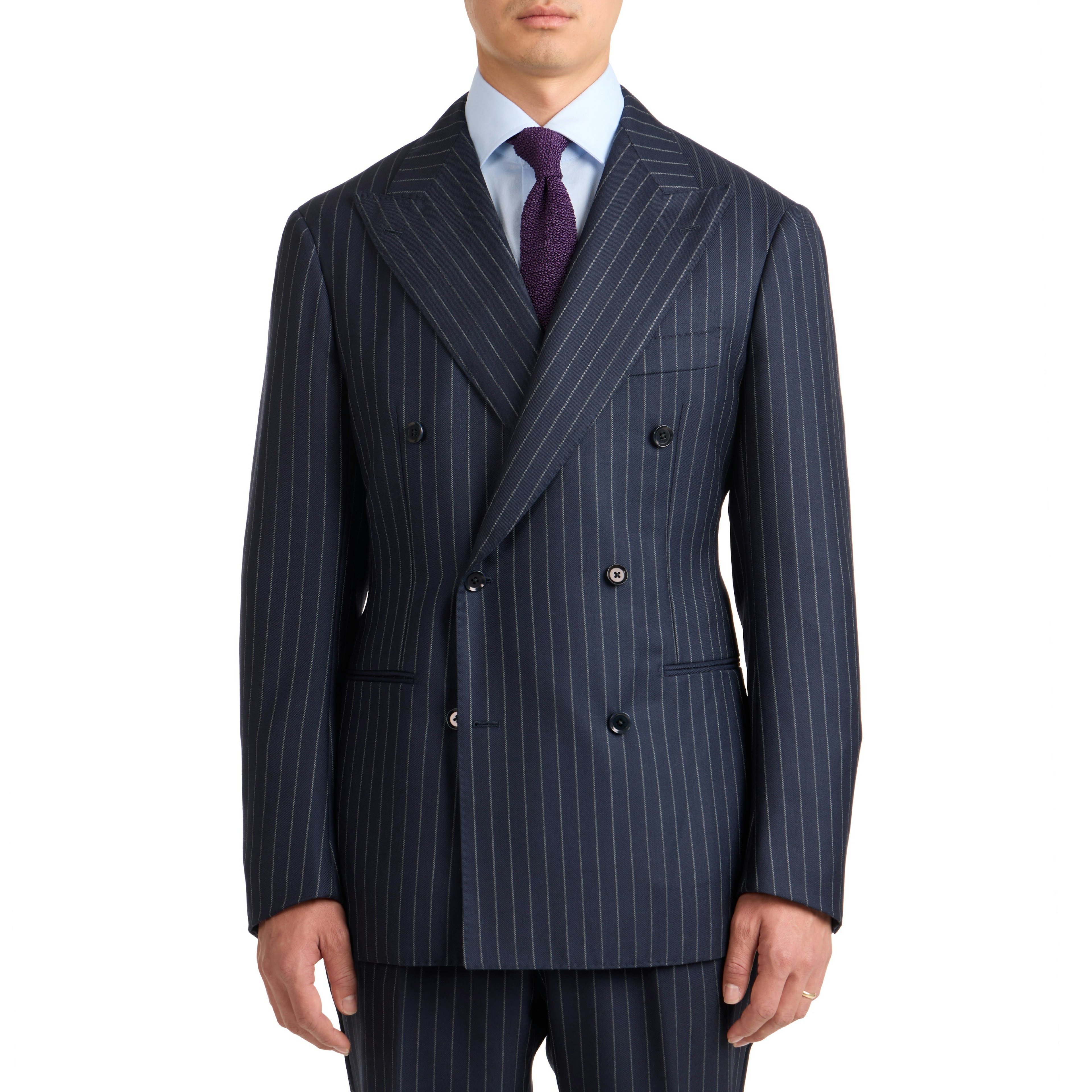 Wool Chalk Stripe Model 6B Suit The Armoury