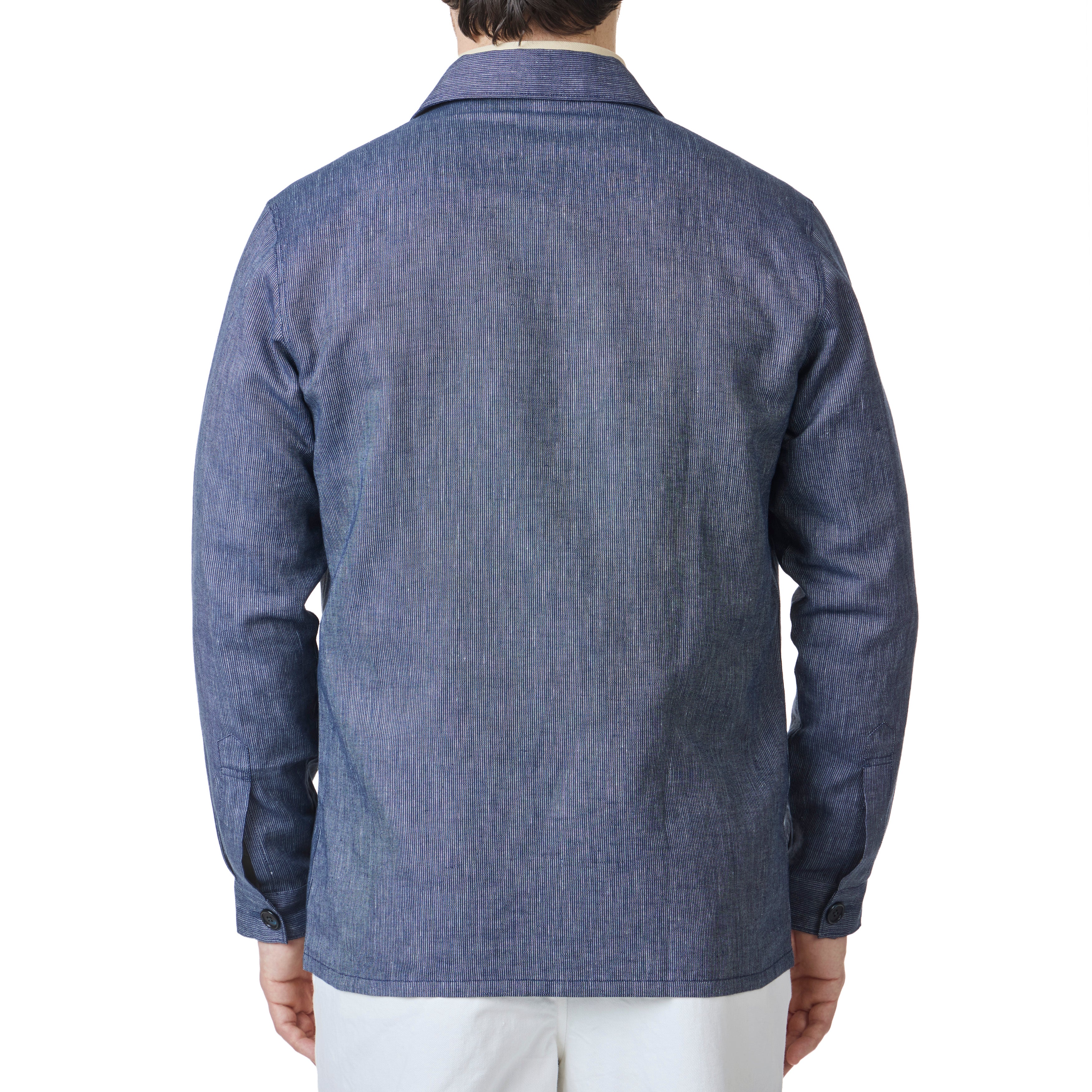 <極美品>今期26SS ATON COTTON LINEN JACKET COTTON LINEN KATSURAGI | WORK JACKET – ATON | エイトン