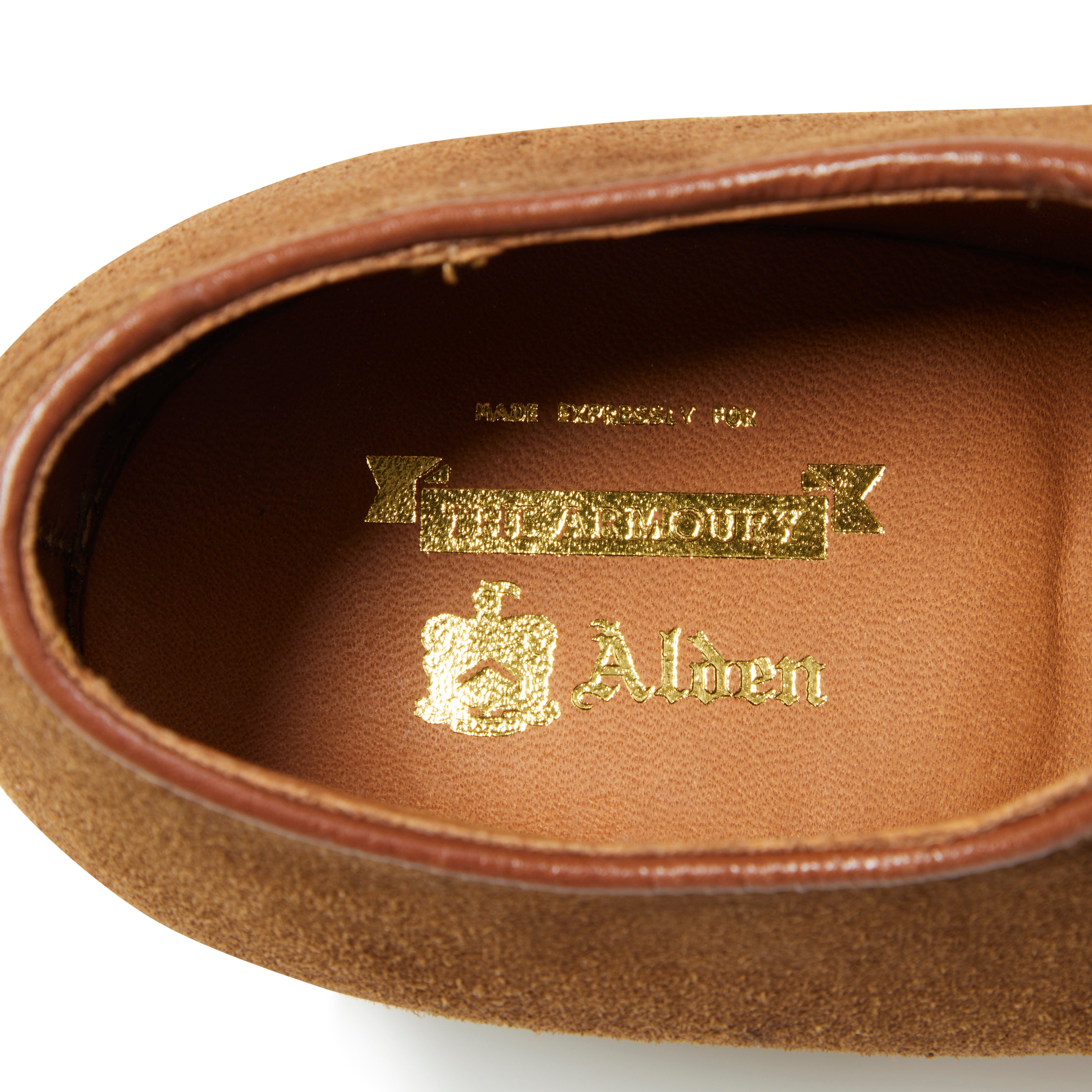 Suede Algonquin V-tip Blucher - The Armoury