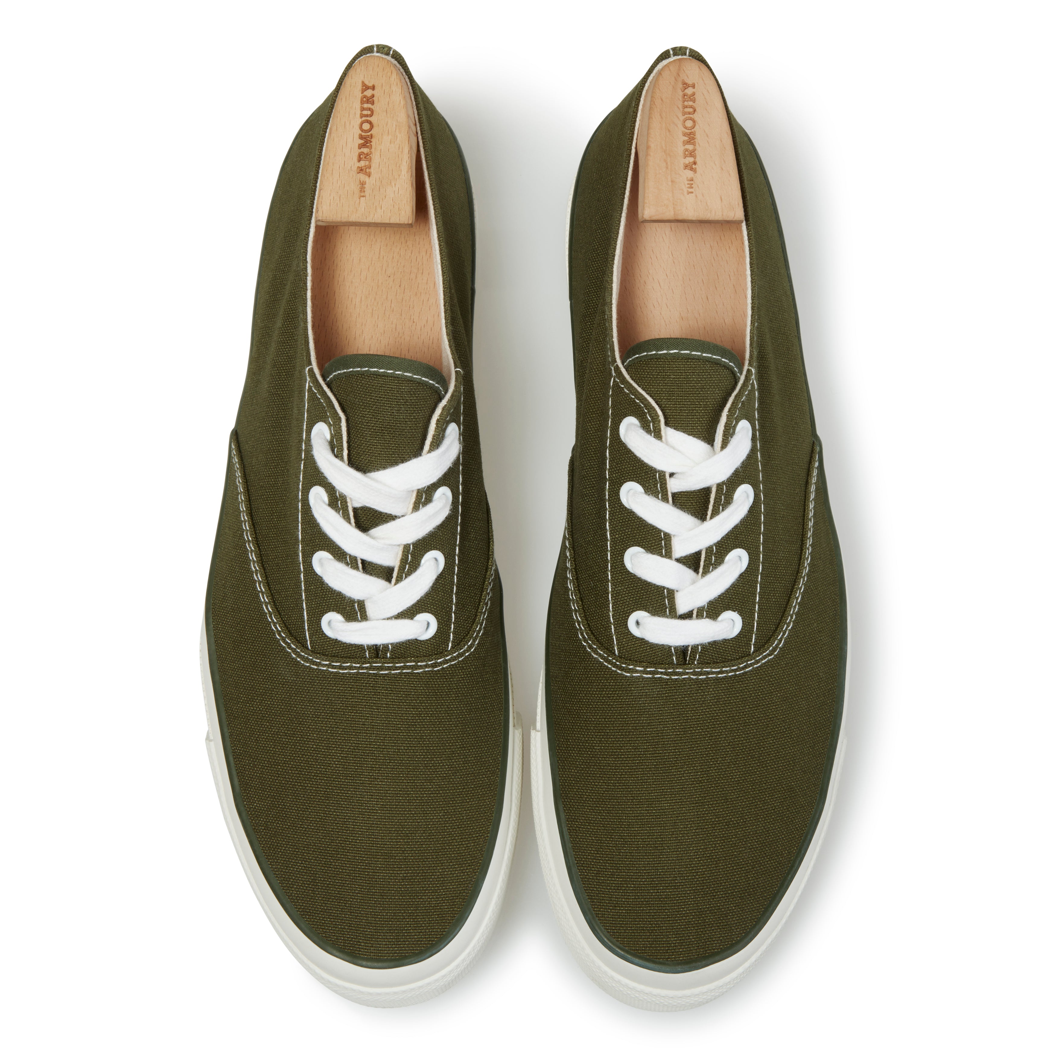 Cotton Canvas Deck Shoe Low - The Armoury
