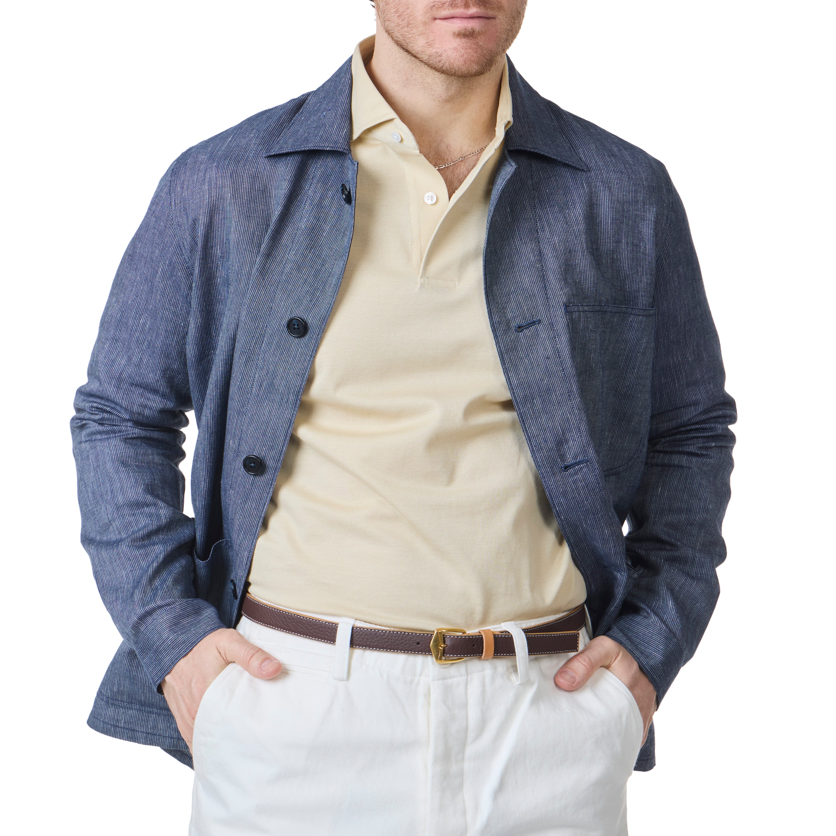 Linen/Cotton Task Jacket - The Armoury