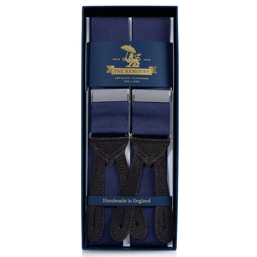 Navy/Dark Brown