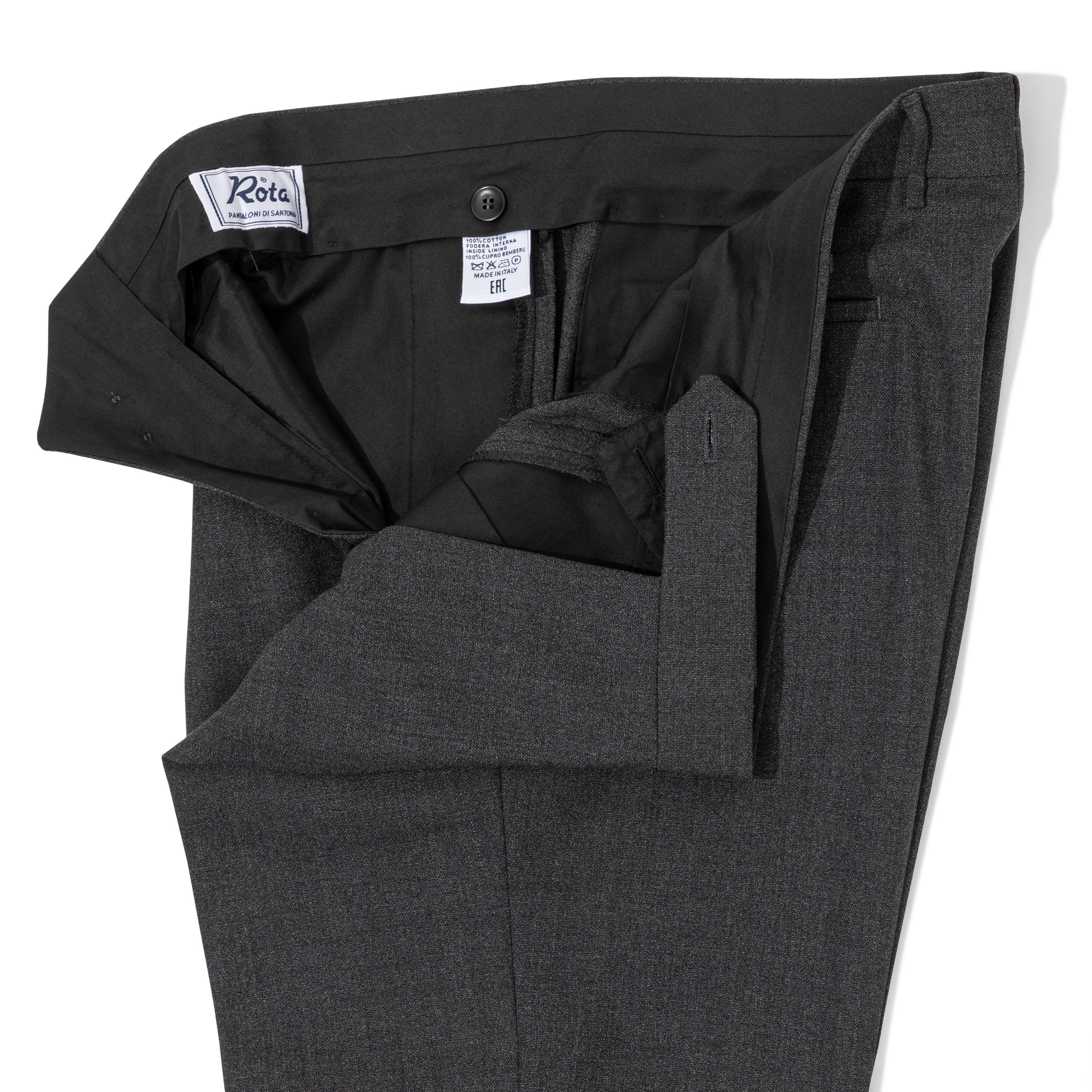 High-twist Wool Pleated Trousers - The Armoury