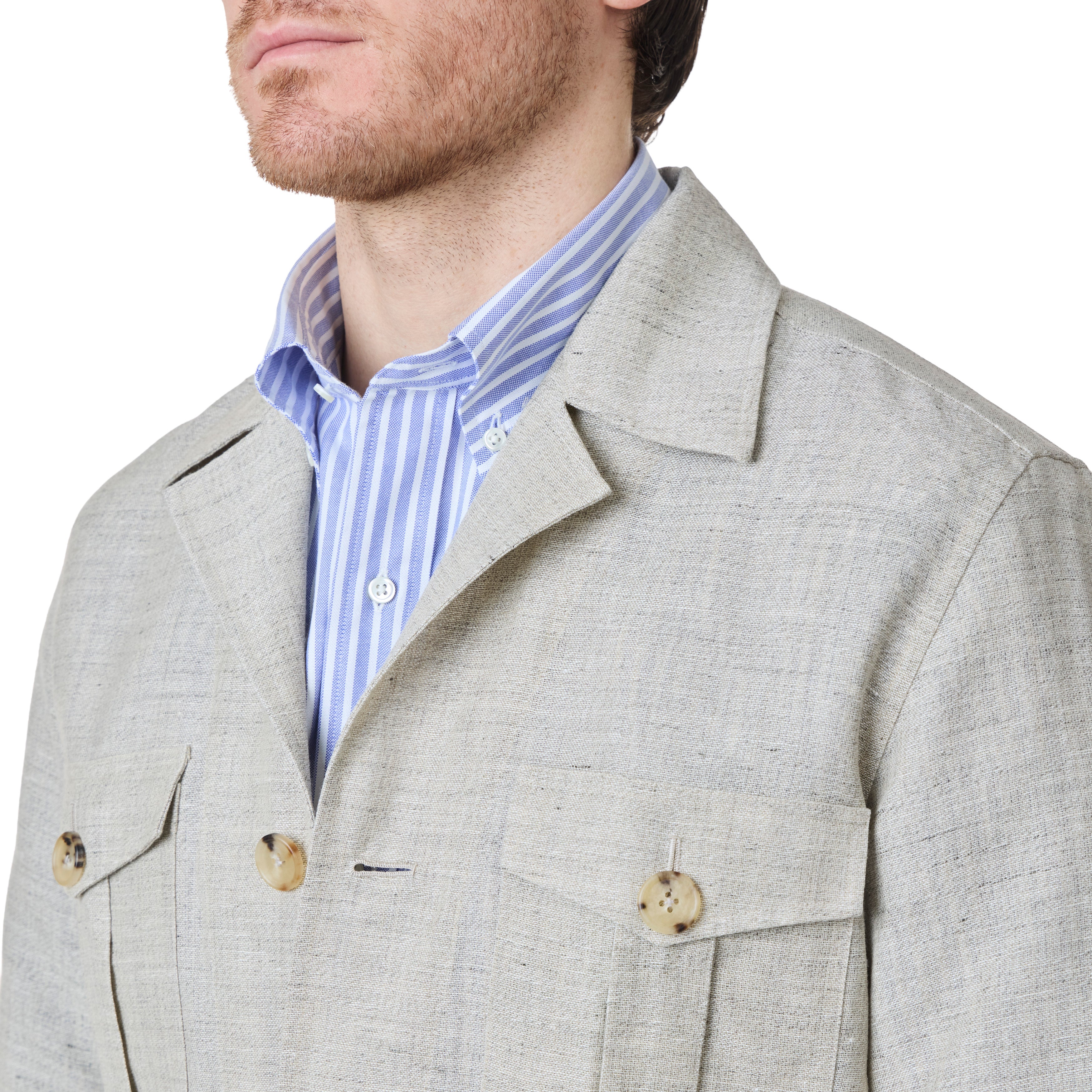 Linen Safari Jacket 2 - The Armoury