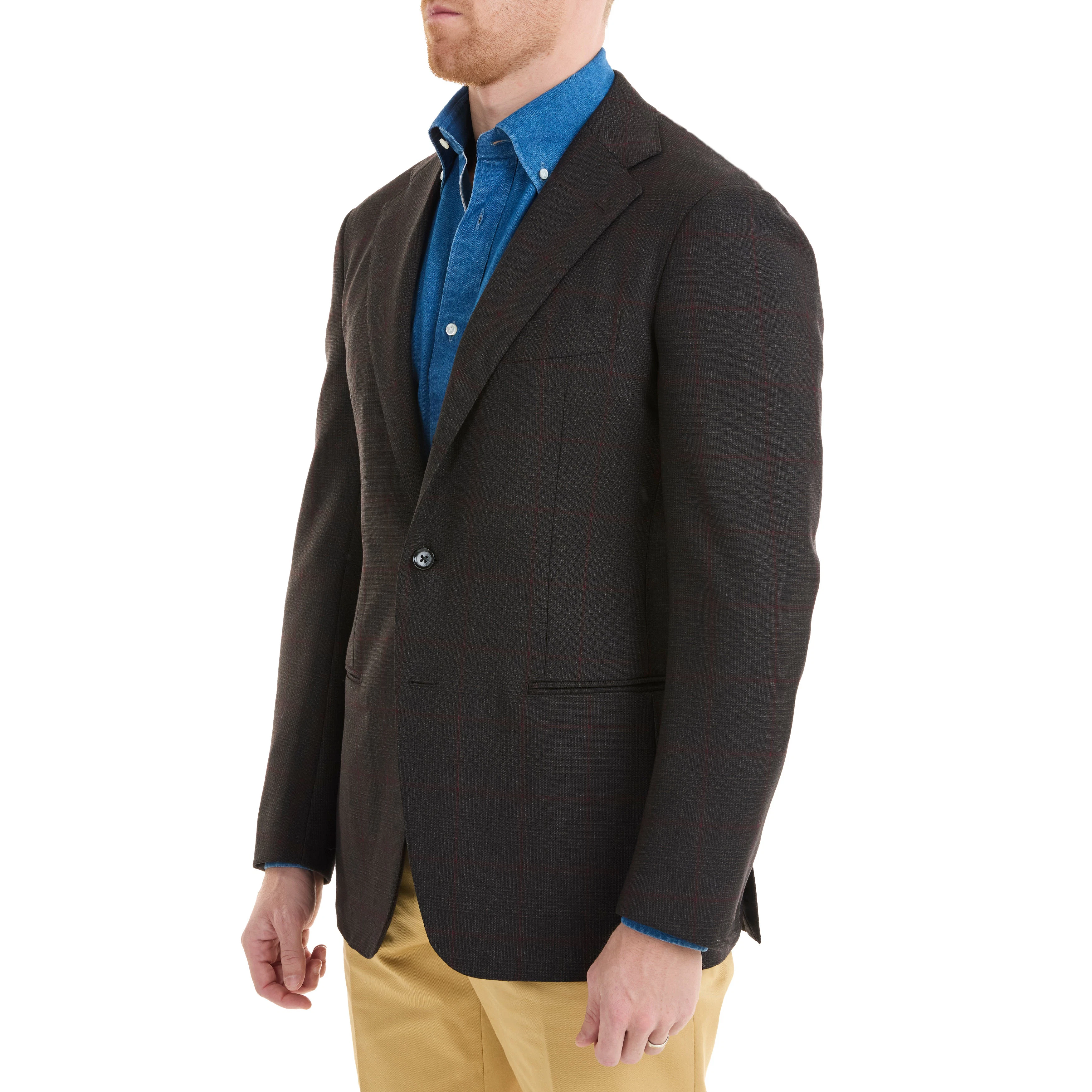 Wool Glen Check 15th Anniversary Model 3 Sport Coat - The Armoury