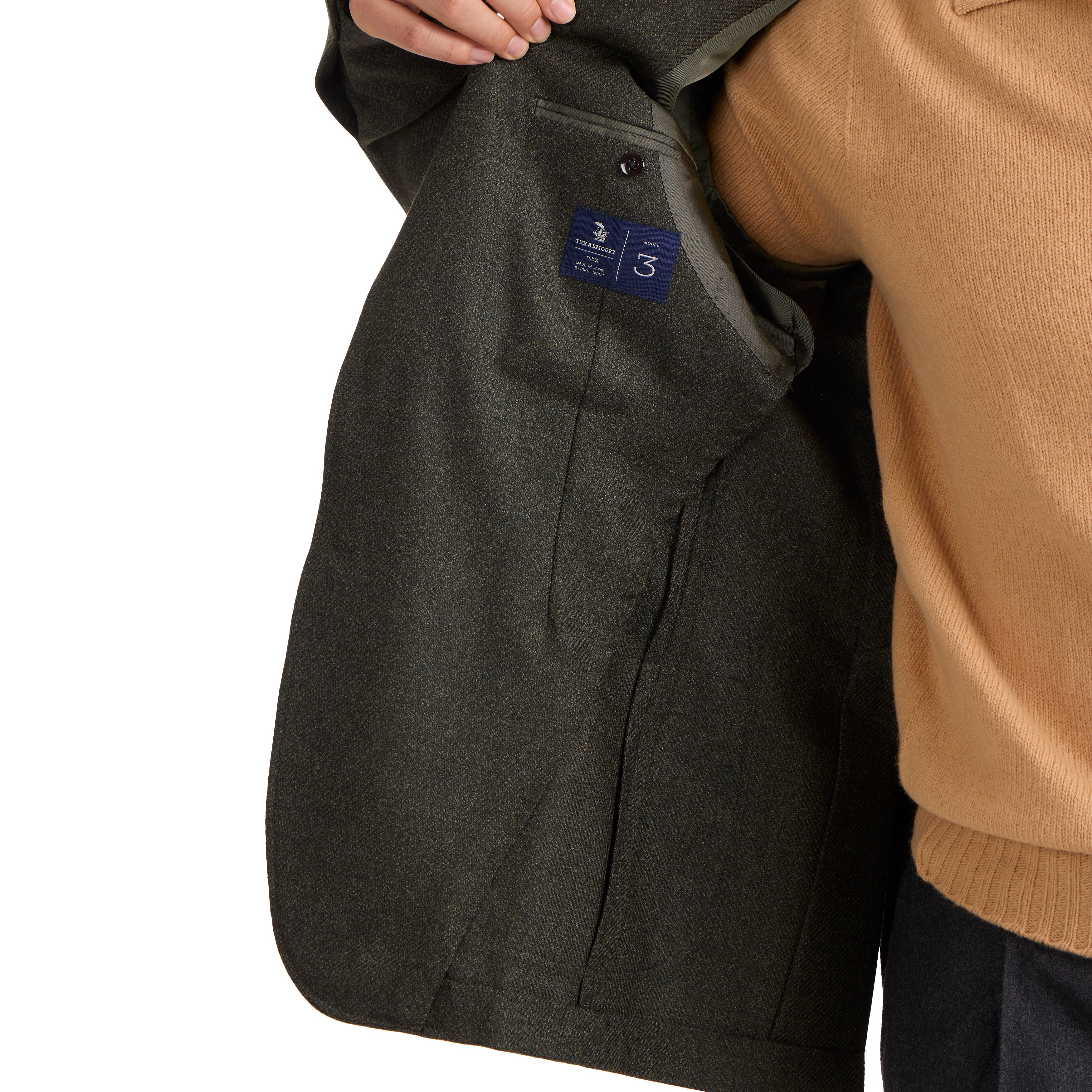 Wool/Silk Model 3 Sport Coat - The Armoury