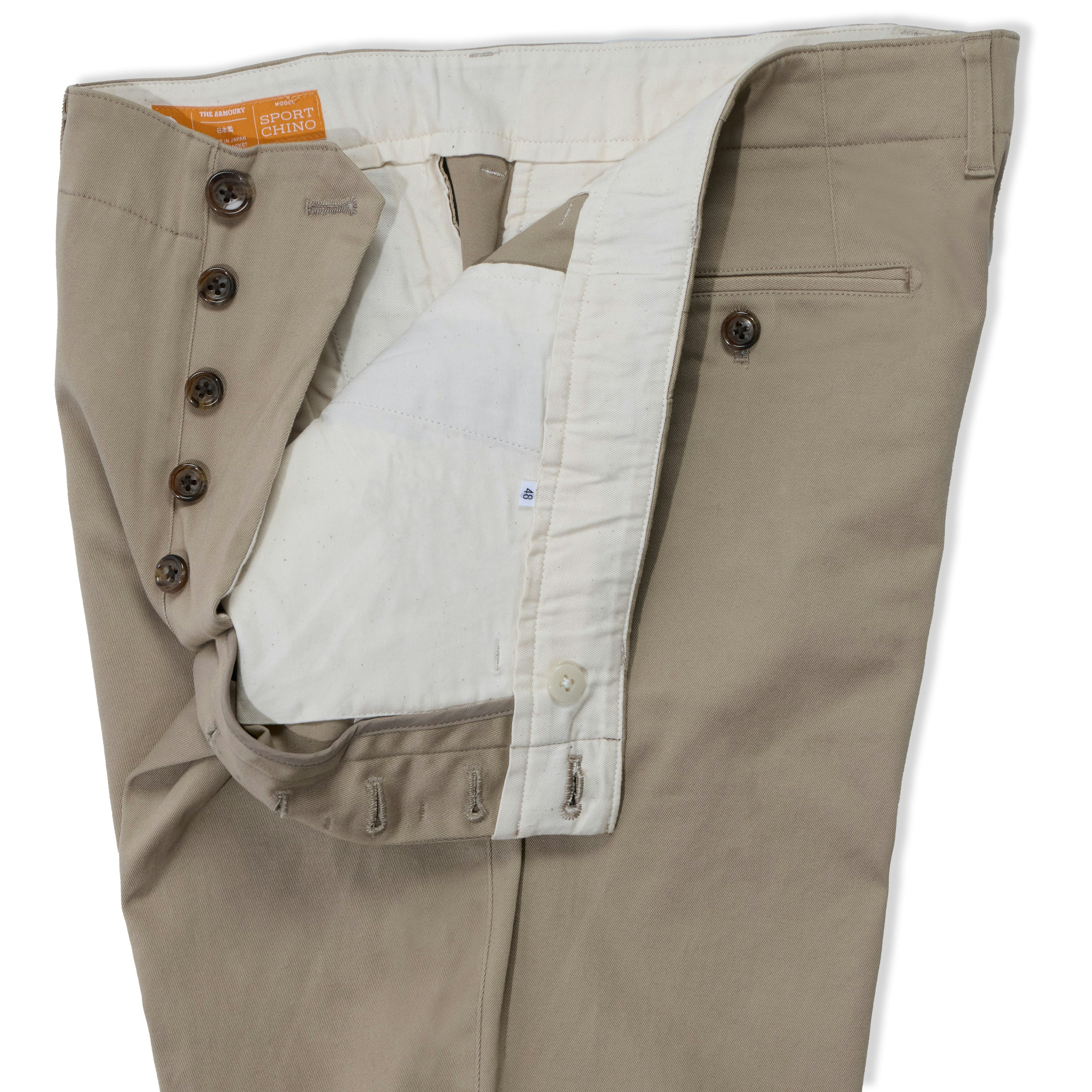 Stretch Cotton Sport Chinos The Armoury