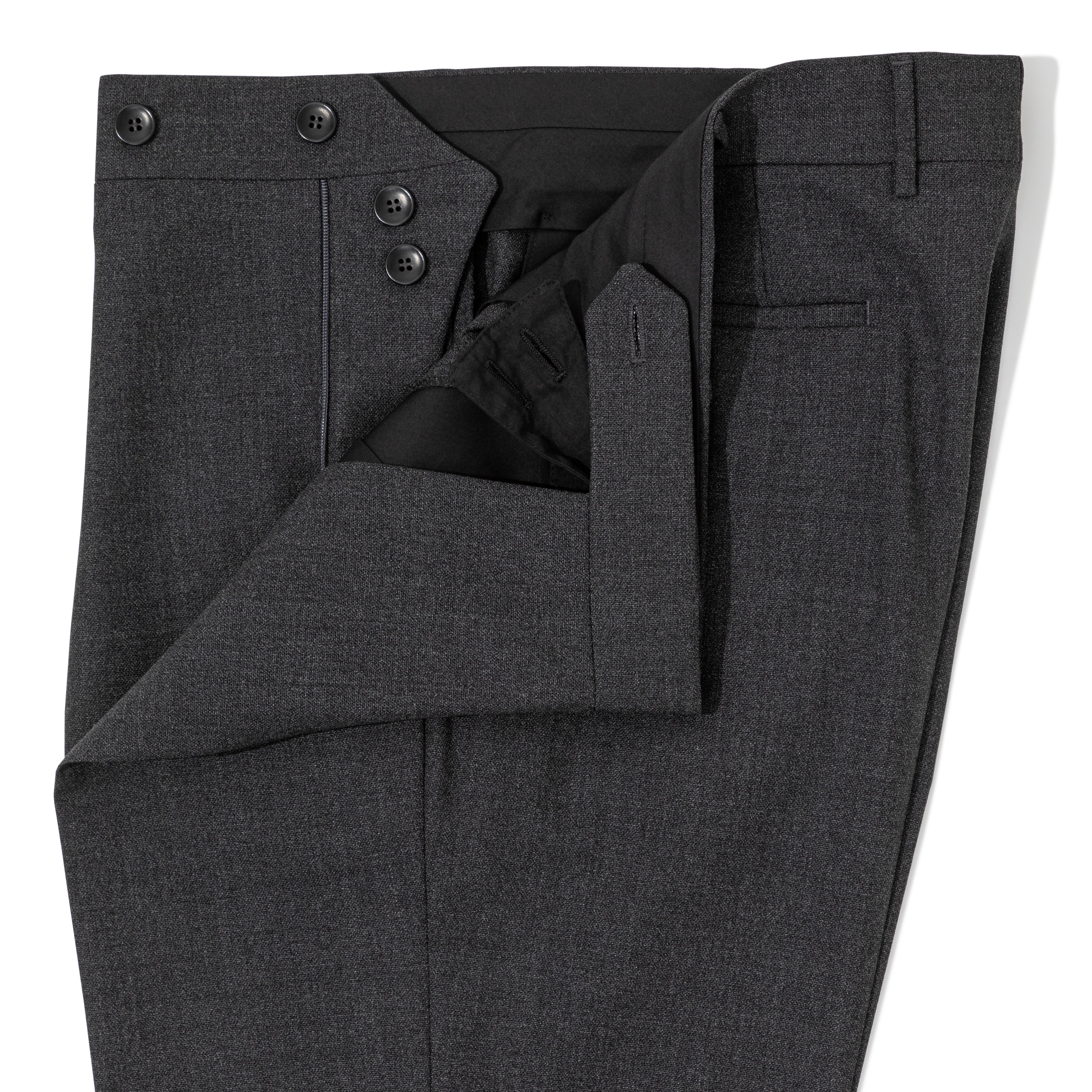 High-twist Wool Pleated Trousers - The Armoury