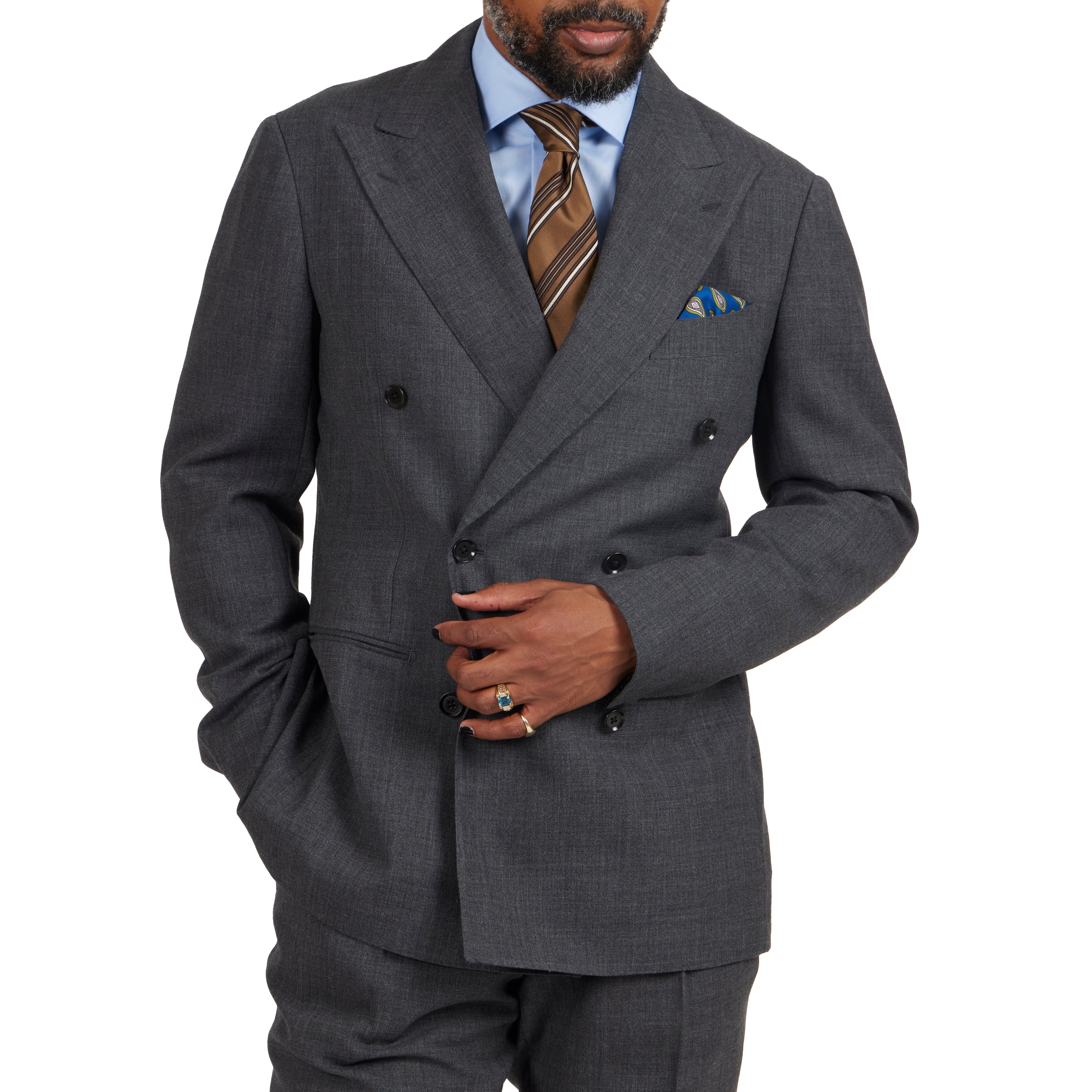 First Class High-twist Wool Model 6B Suit - The Armoury