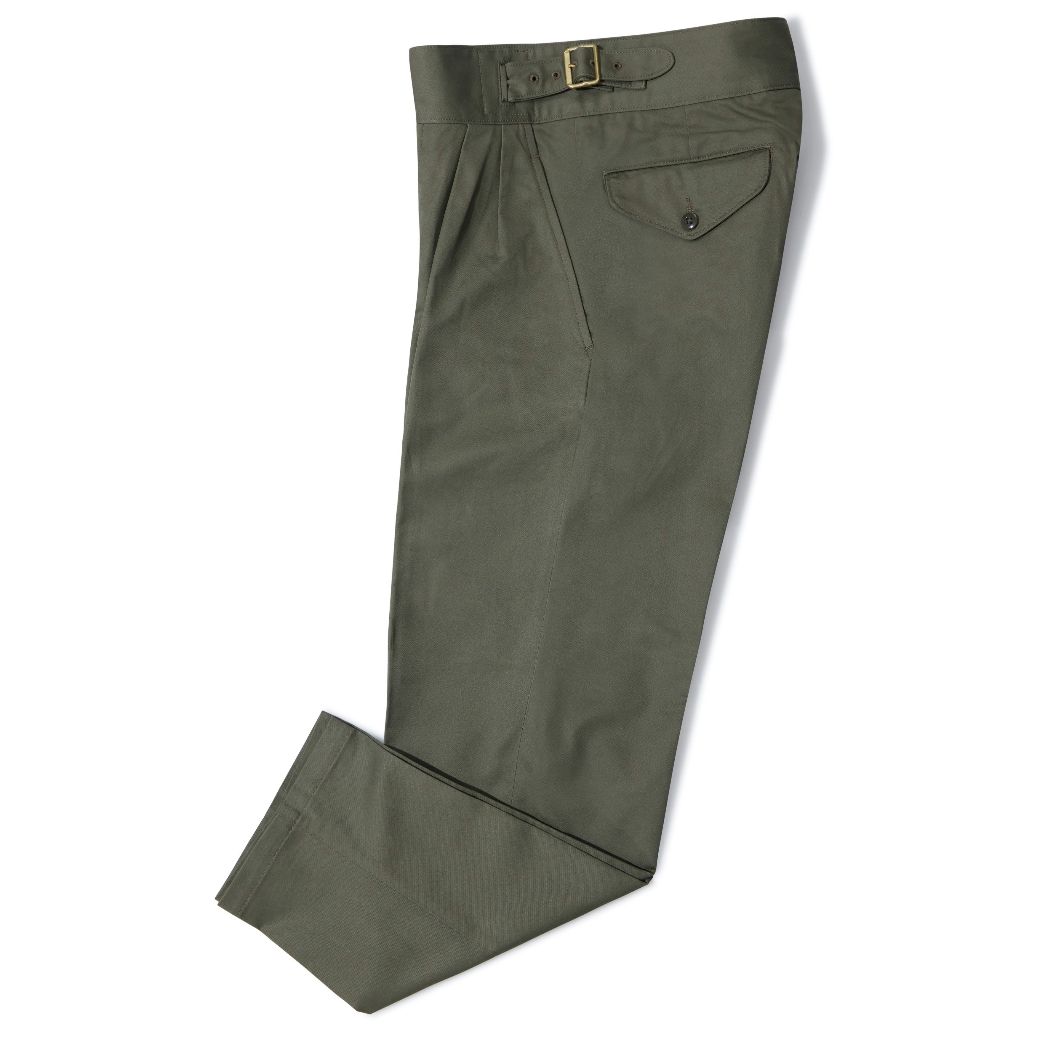 The Armoury by Nigel Cabourn - Cotton Gurkha Pants - USD 425
