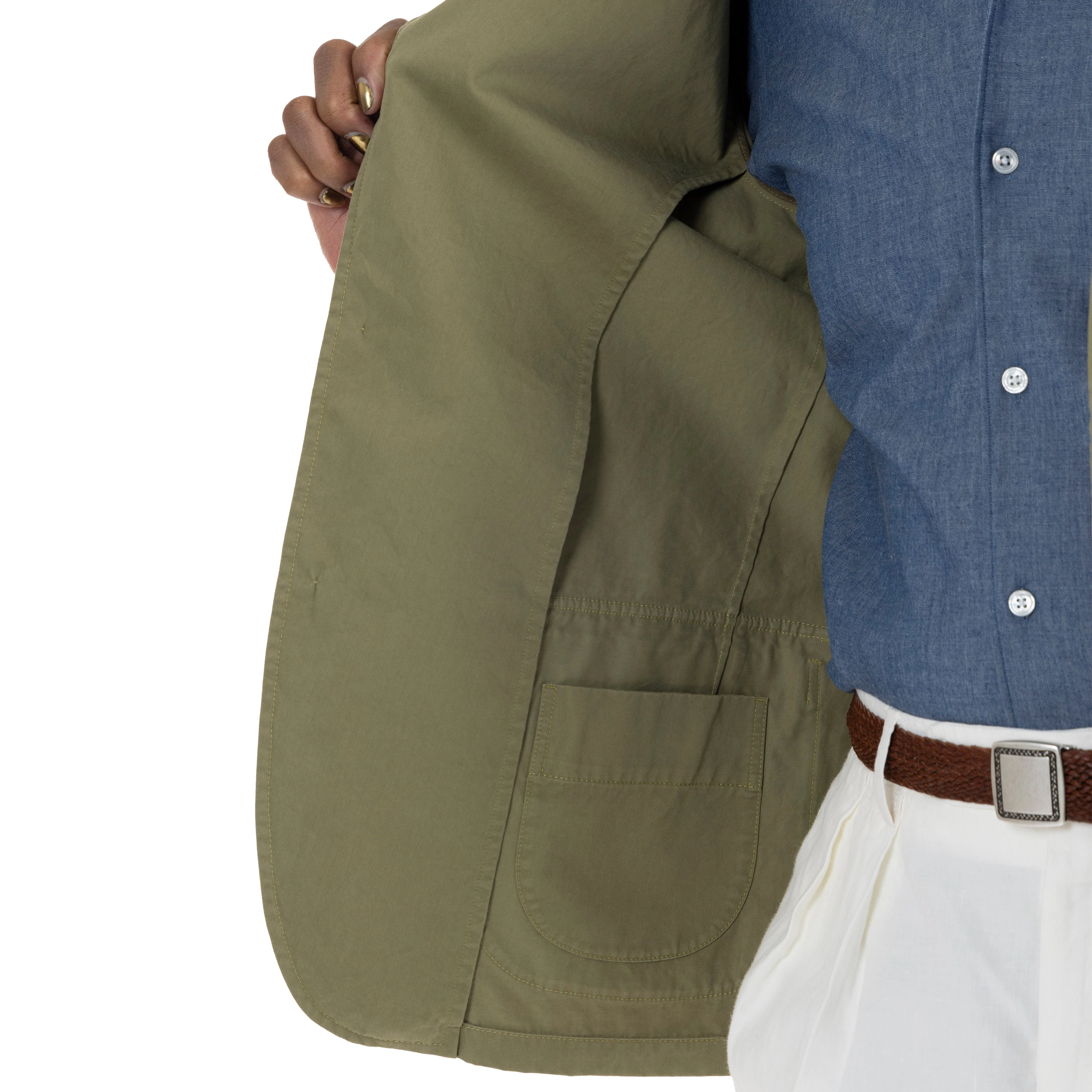 Cotton Twill Workdress Blazer - The Armoury