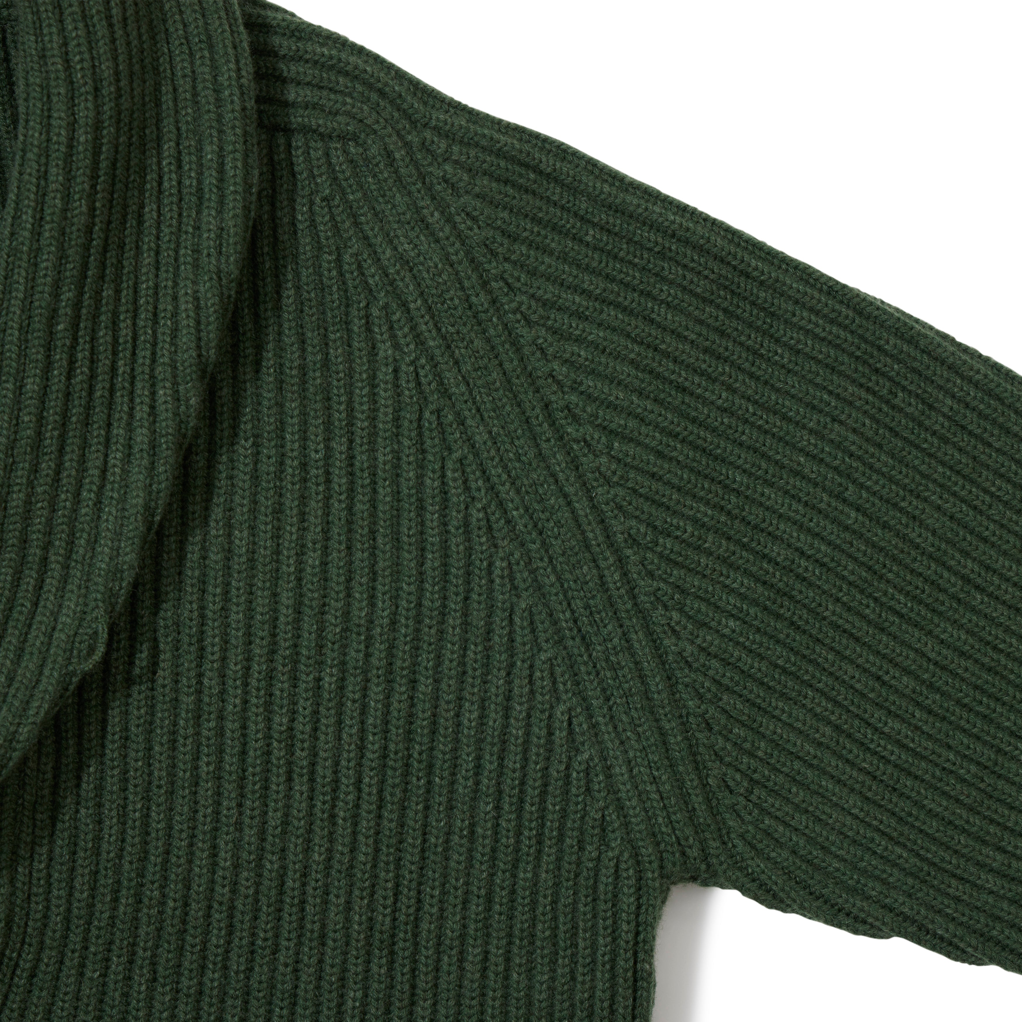 Qi Cashmere Sweater Shawl shops Collar Pullover size L Green