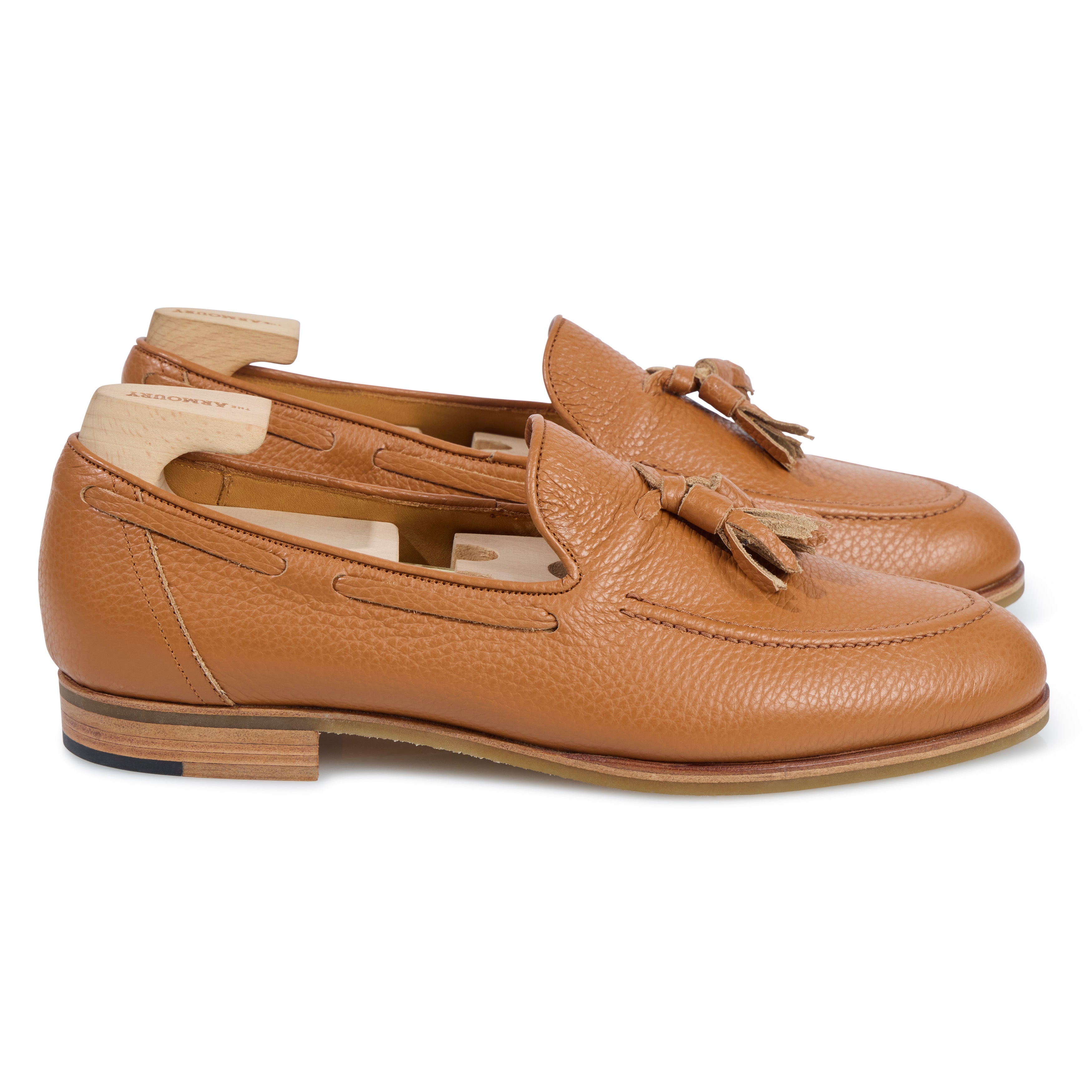 Calf 'Leggera' Tassel Loafer - The Armoury