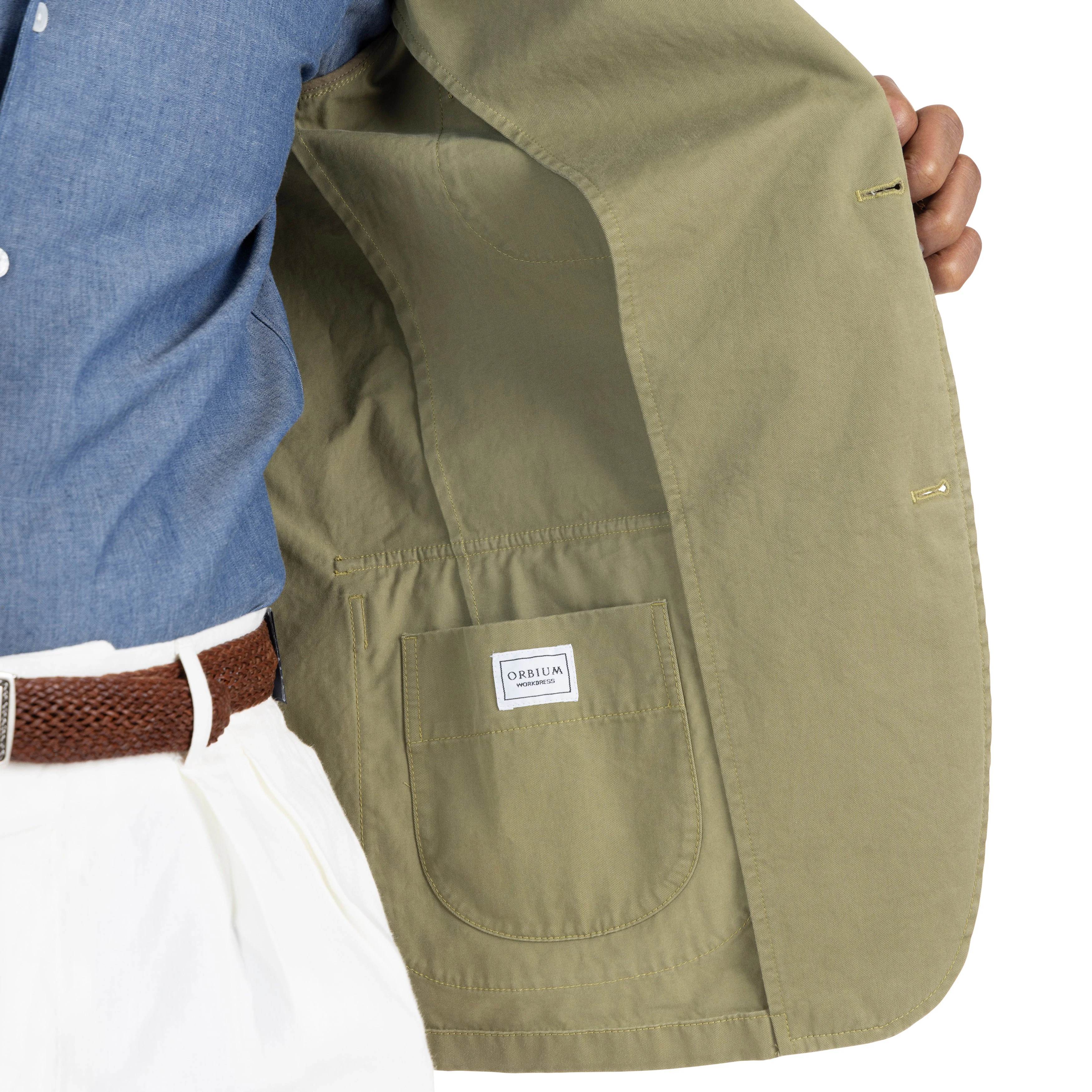 Cotton Twill Workdress Blazer - The Armoury