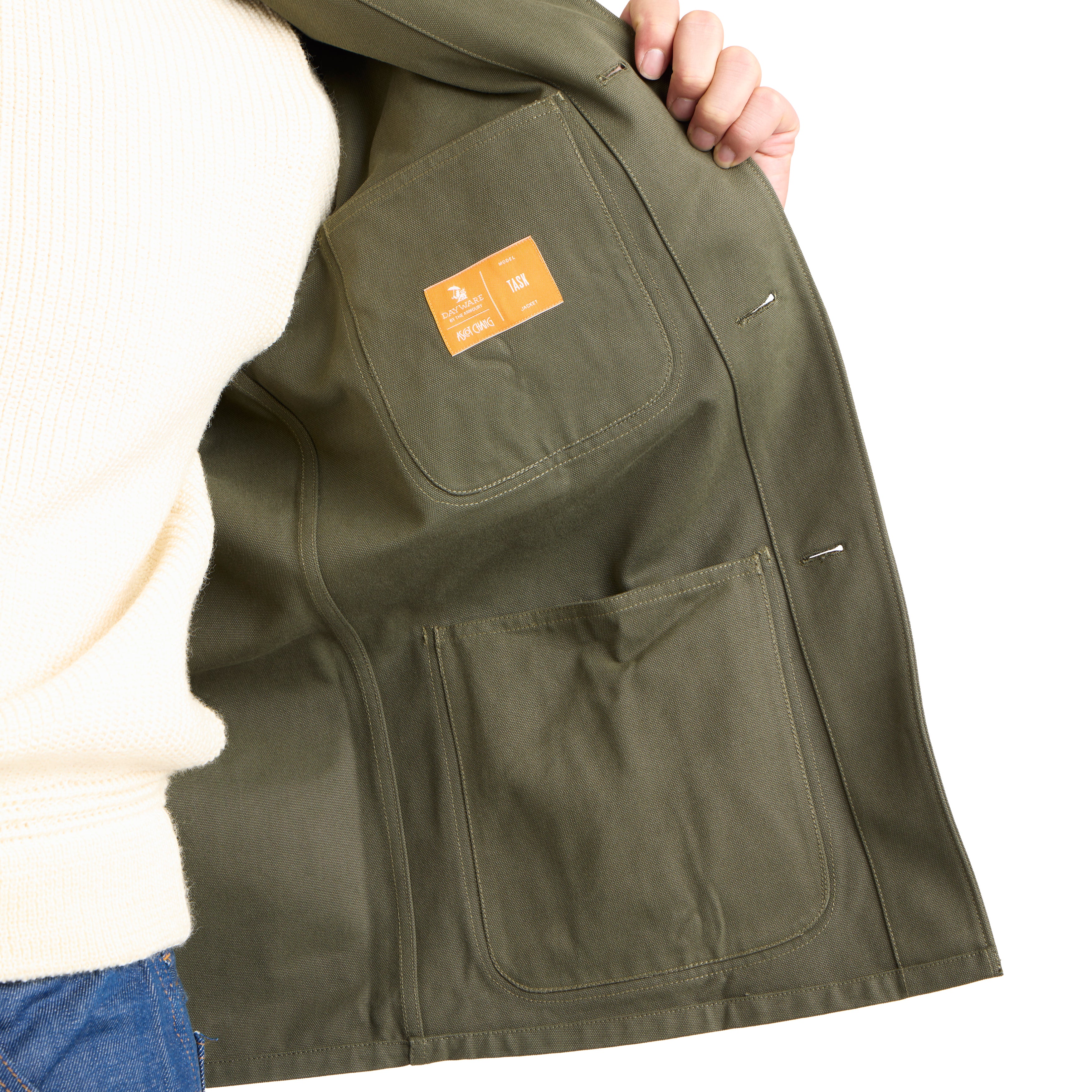 Stonewashed Cotton Canvas Task Jacket - The Armoury