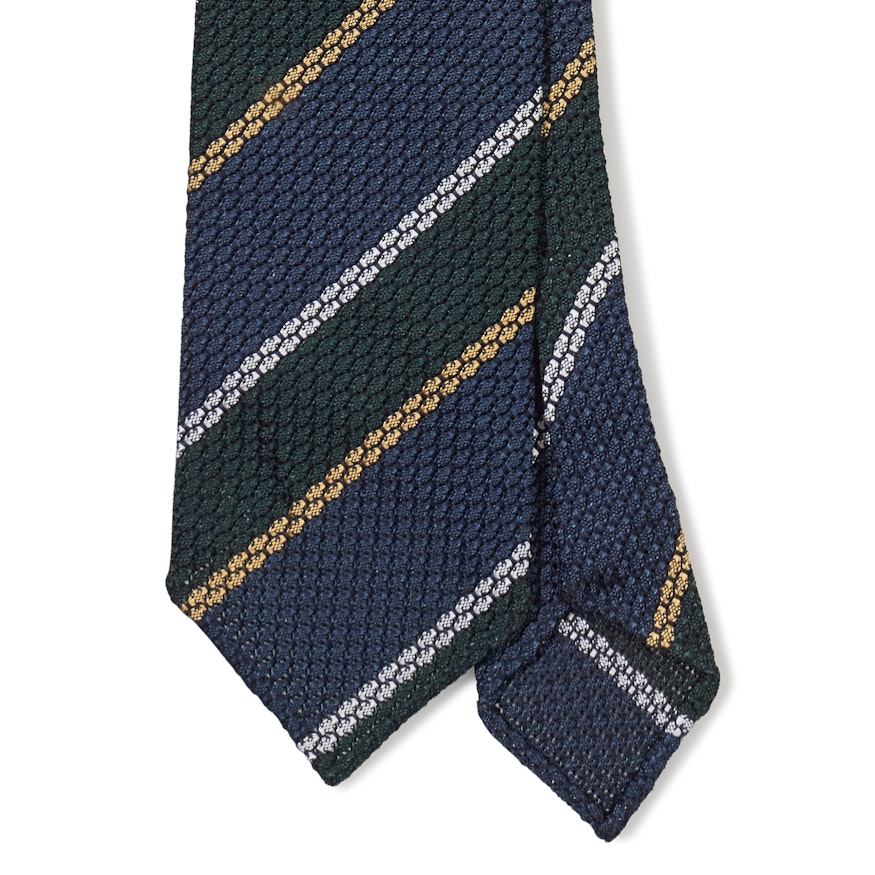 Navy/Green/Gold
