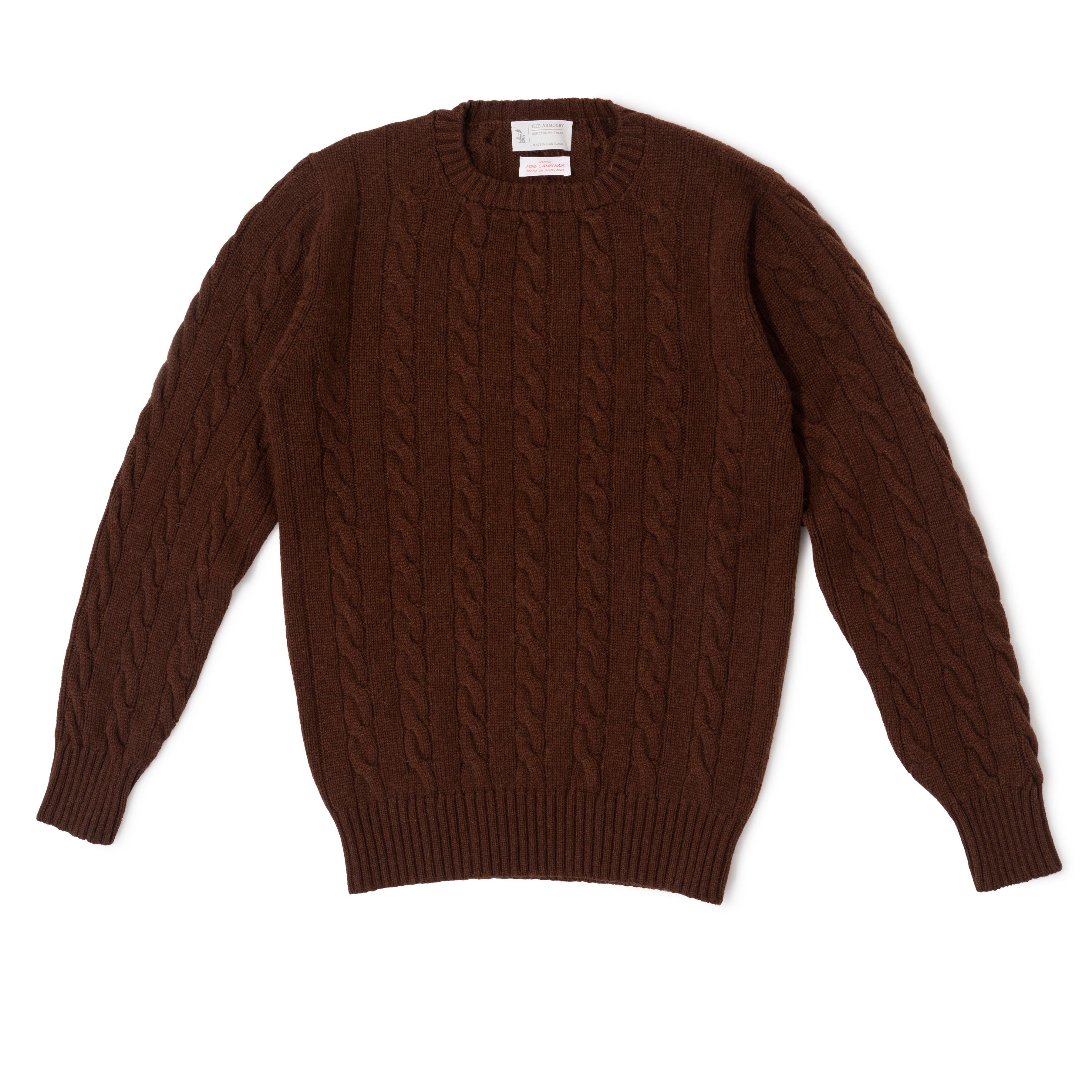 Cent】Scotland side-line cut knit