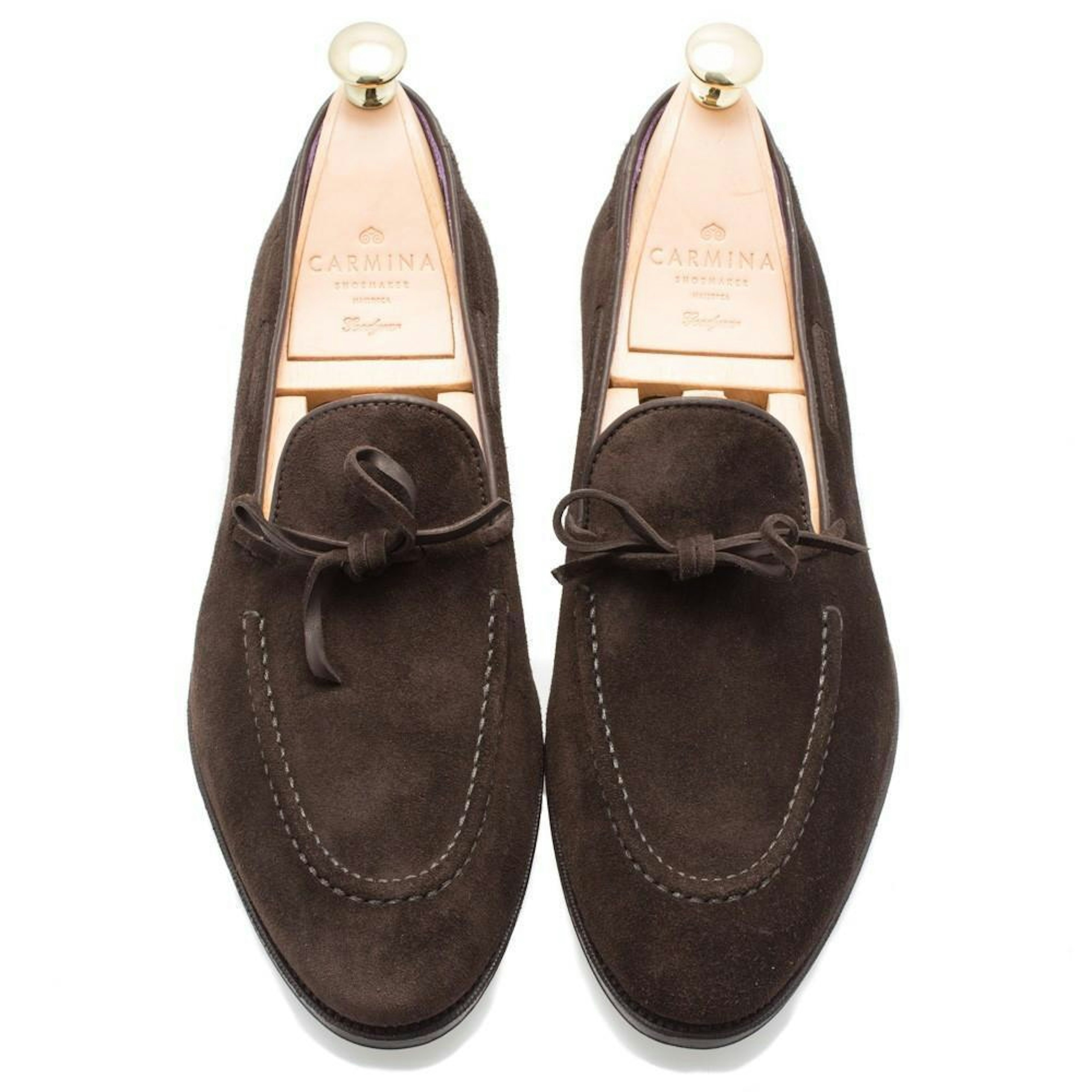 80285 Suede String Loafer - Armoury