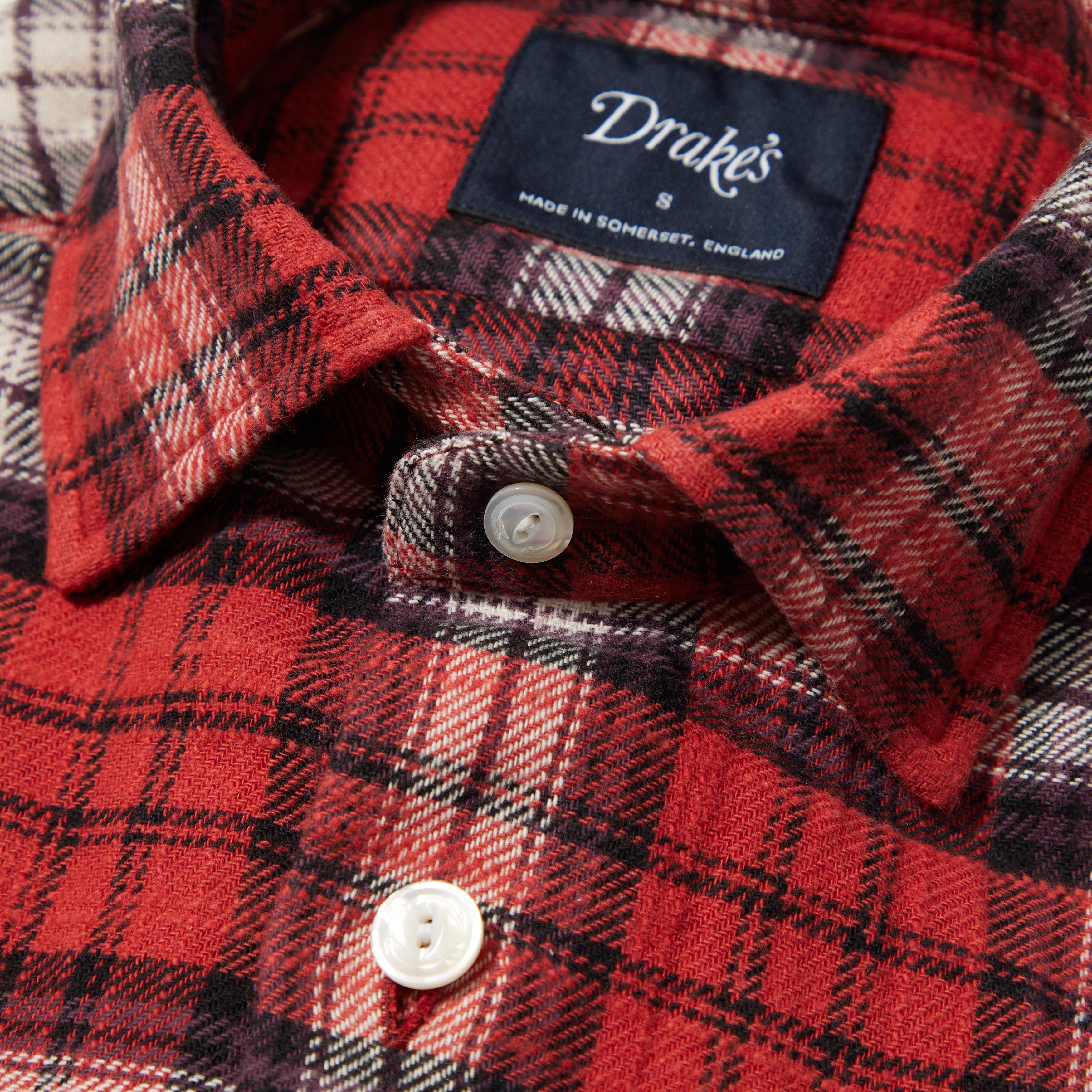 Cotton Check Work Shirt - The Armoury