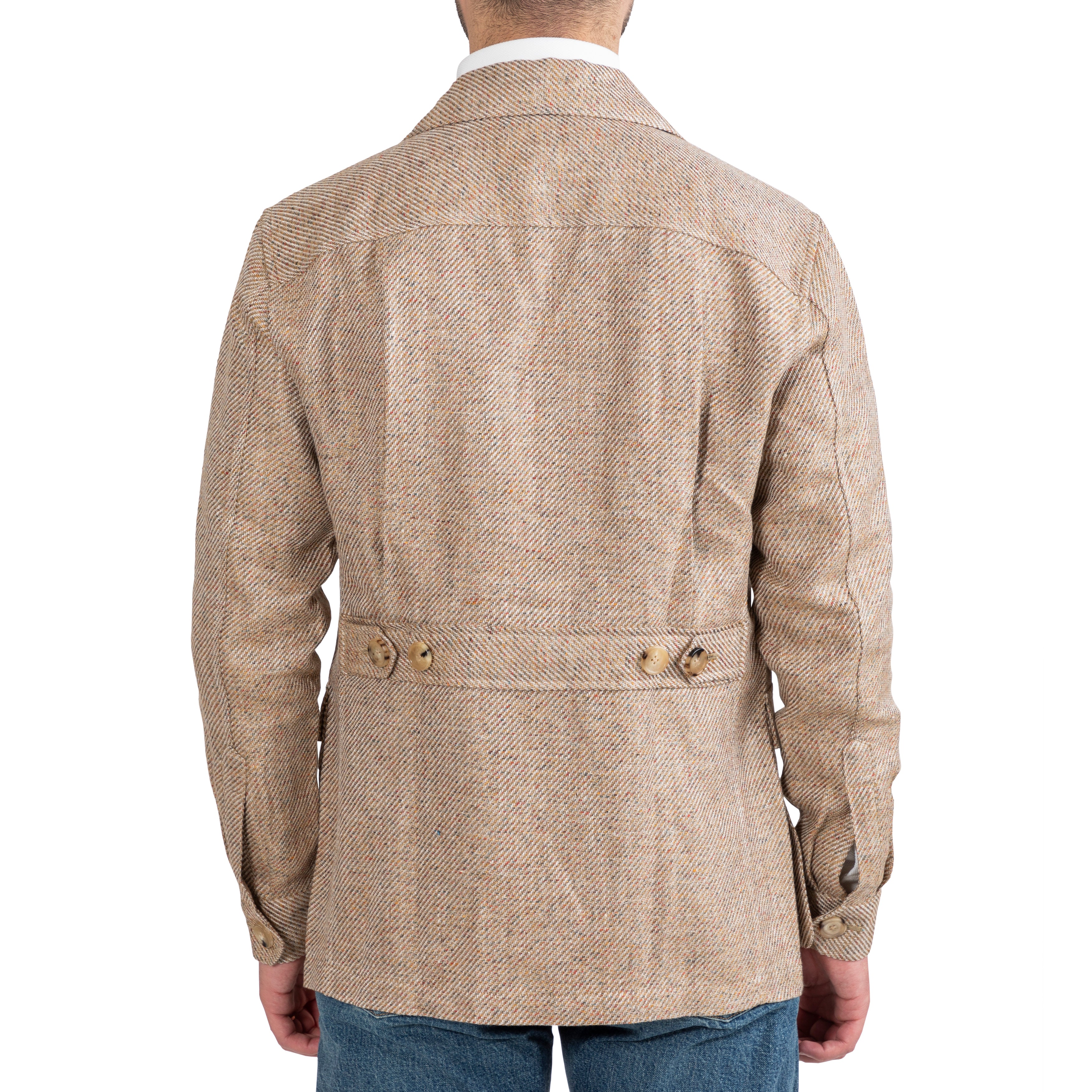 Linen/Wool Safari Jacket II - The Armoury