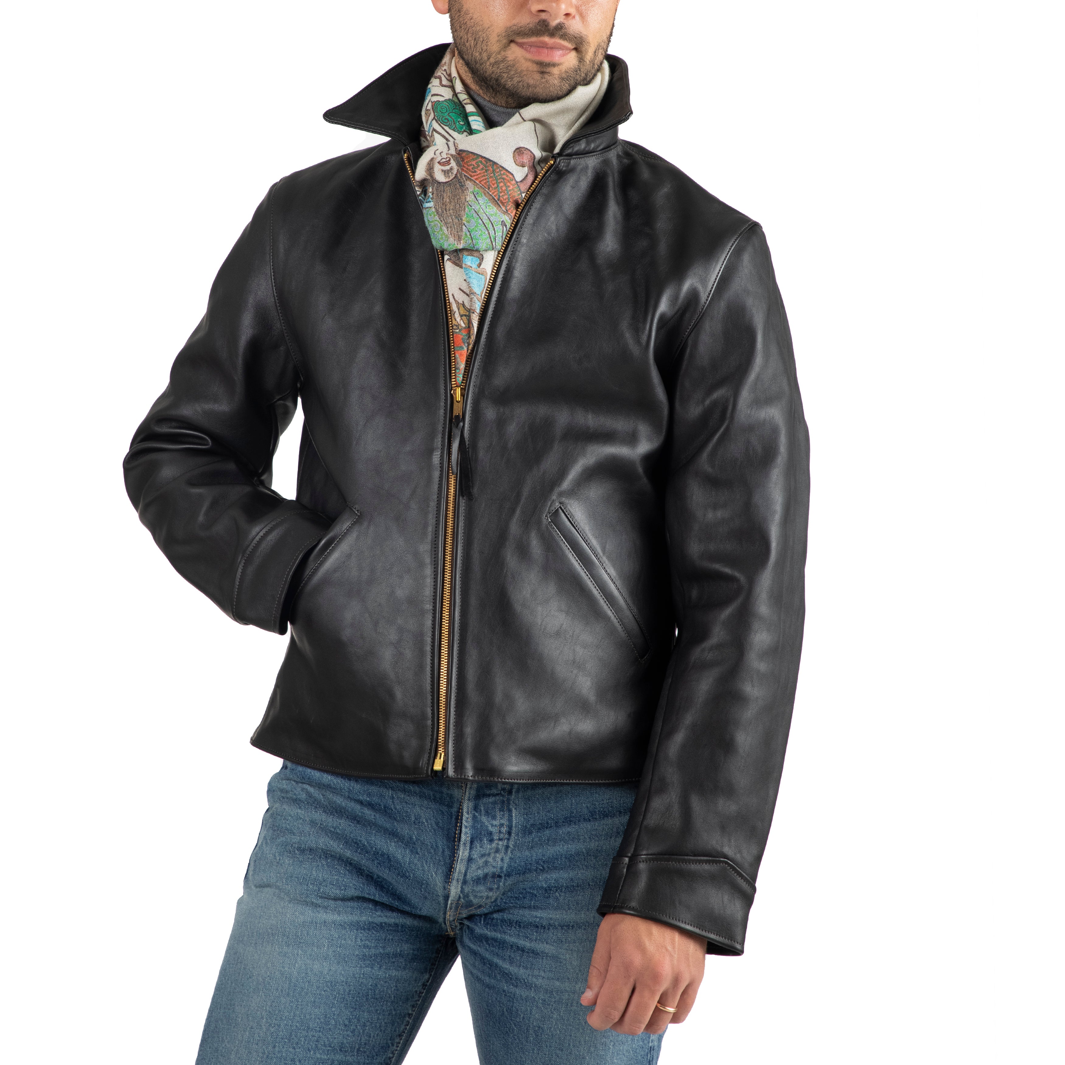ジャケット・アウター JOE McCOY HORSEHIDE CAR COAT(38) D.BLACK HORSEHIDE CAR COAT – The Real McCoy's